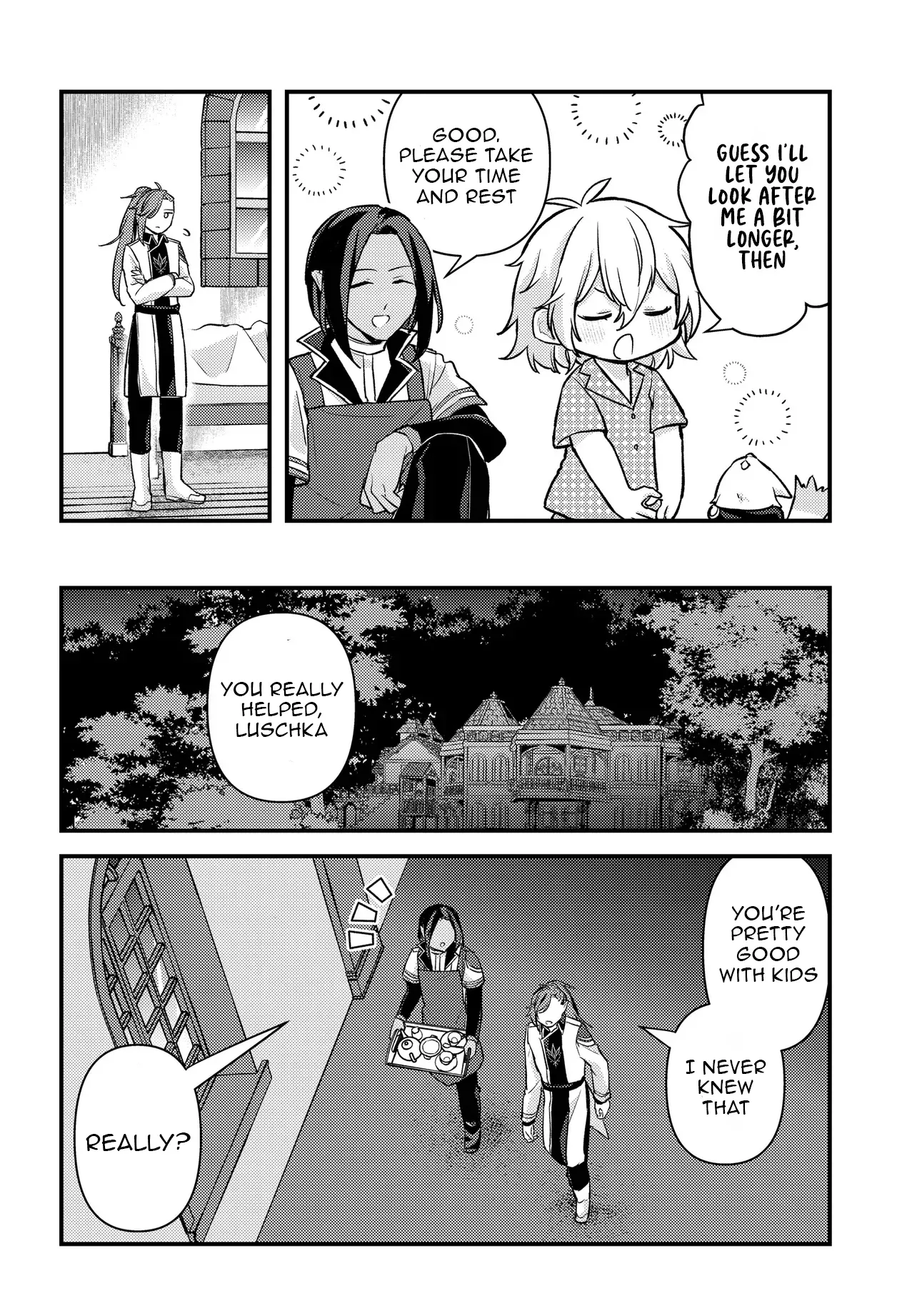 Chibikko Tenseisha wa Teni Oenai! ~Tensei Shitara Chibikko Datta Kedo, Seijuu to Issho ni Chudooon! Suru~ Chapter 1 page 35 - 