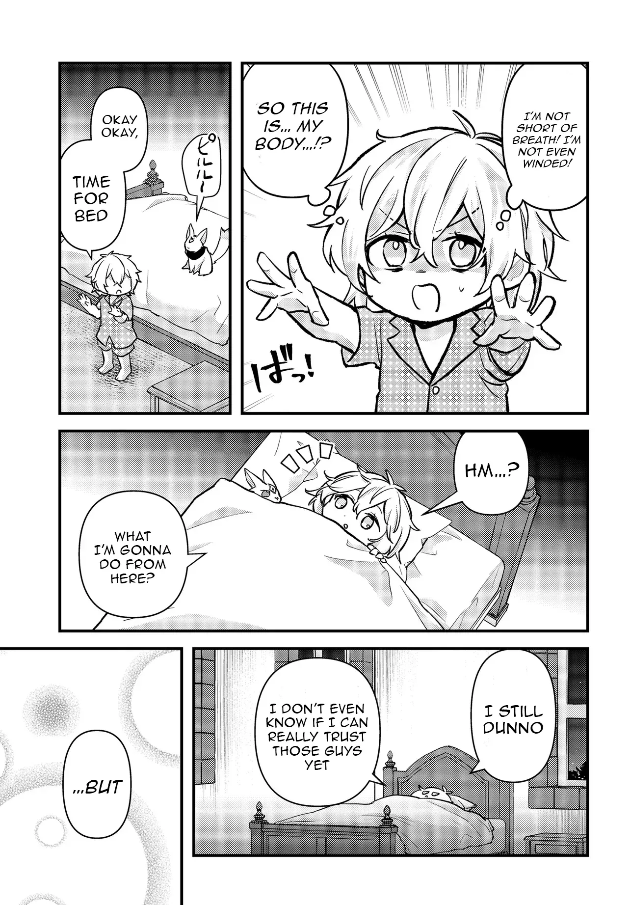 Chibikko Tenseisha wa Teni Oenai! ~Tensei Shitara Chibikko Datta Kedo, Seijuu to Issho ni Chudooon! Suru~ Chapter 1 page 40 - 