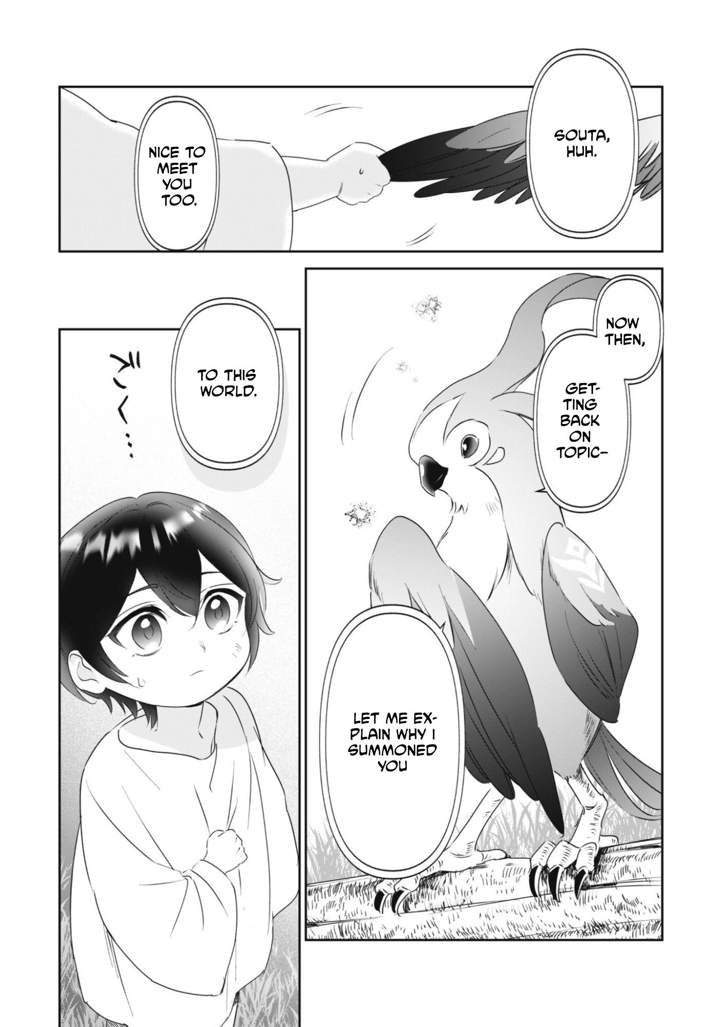 Chibikoro Tenseisha no Mofumofu Mori Gurashi Chapter 1 page 24 - 