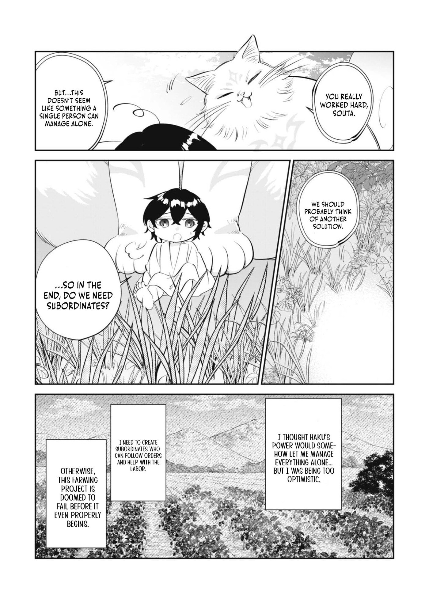 Chibikoro Tenseisha no Mofumofu Mori Gurashi Chapter 2 page 33 - 