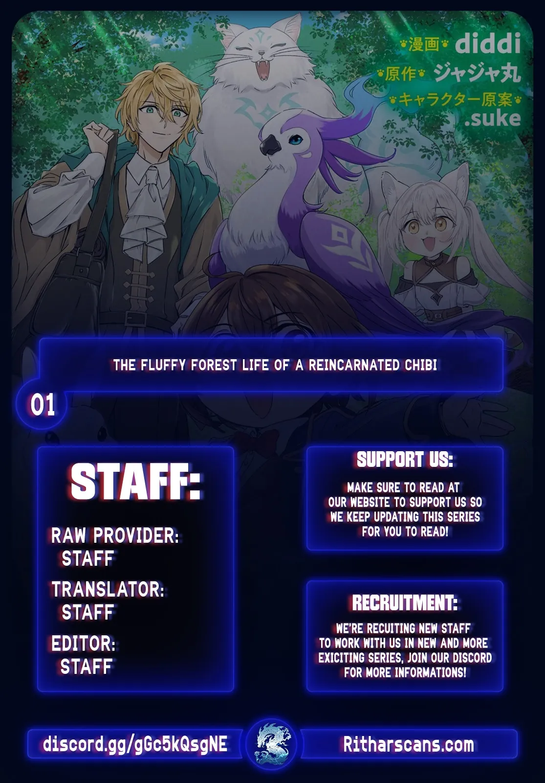 Chibikoro Tenseisha no Mofumofu Morigurashi Chapter 1 page 1 - 