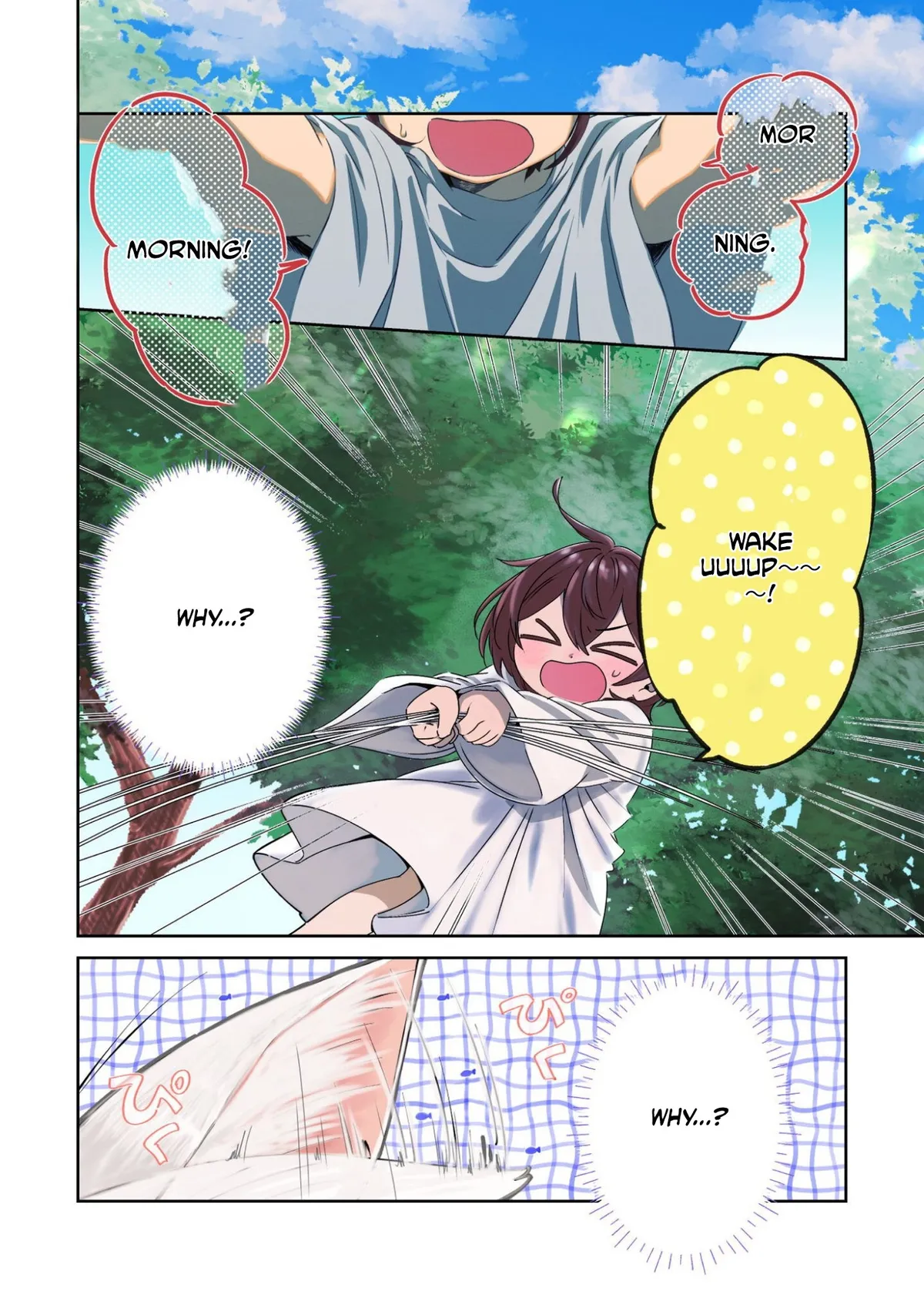 Chibikoro Tenseisha no Mofumofu Morigurashi Chapter 1 page 3 - 