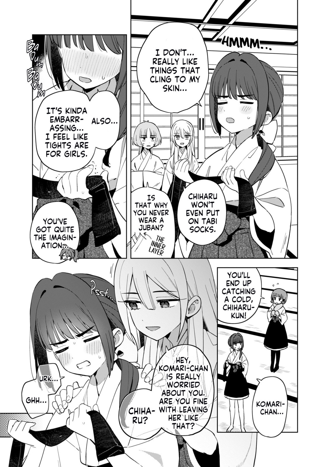 Chiharu-kun Doesn