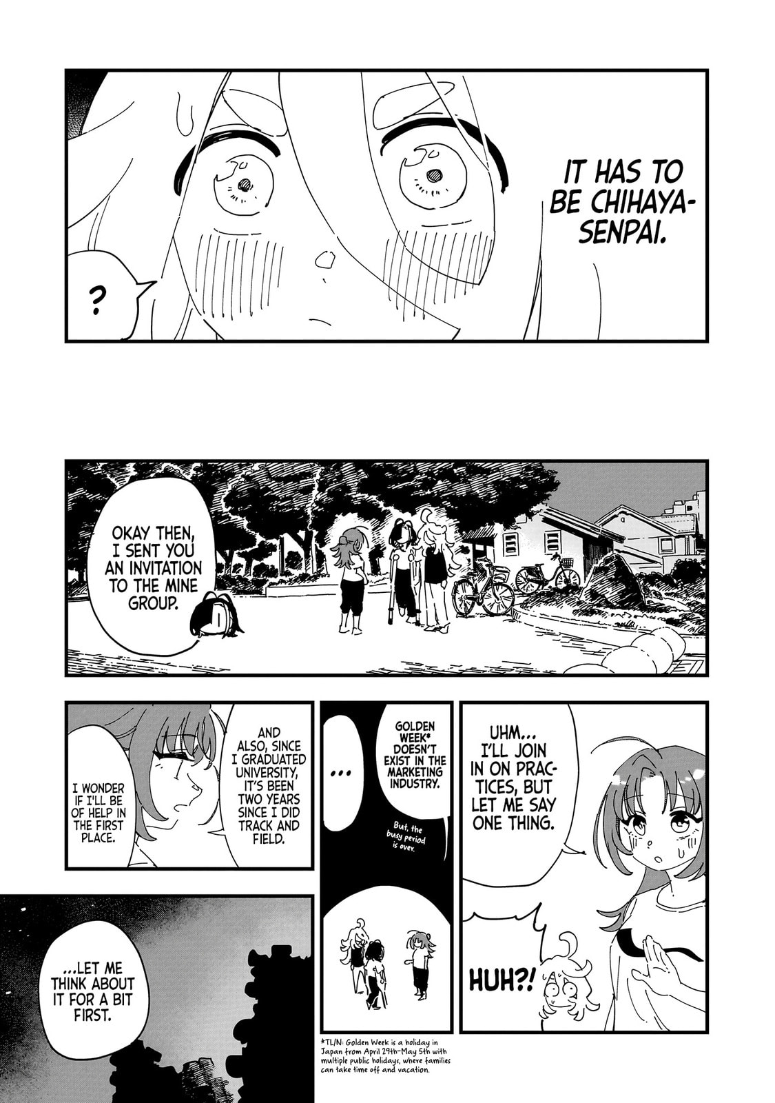 Chihaya Restart! Chapter 10 page 17 - 