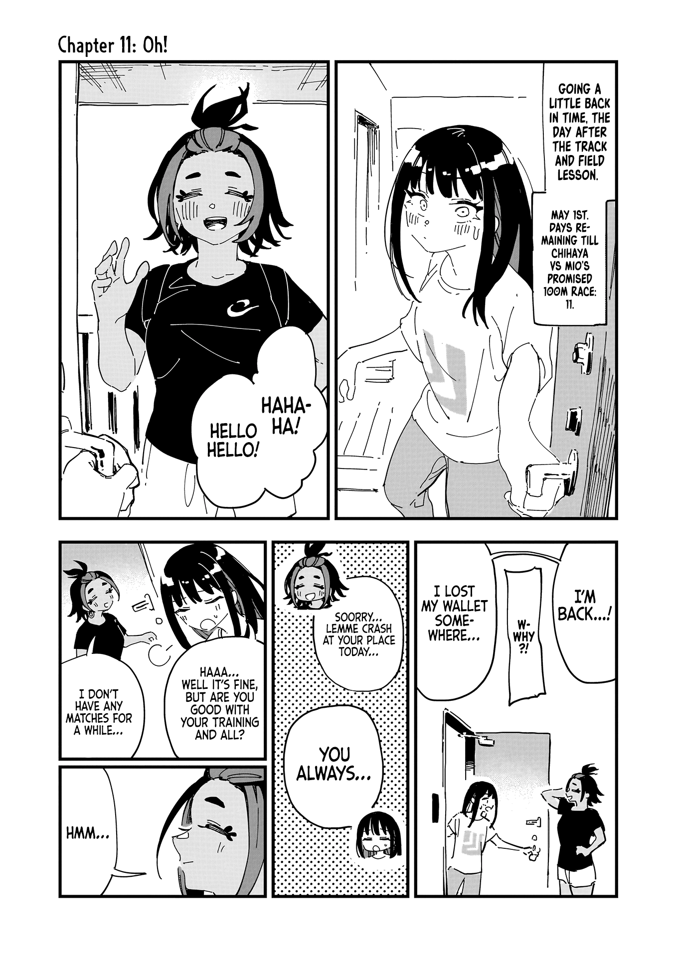 Chihaya Restart! Chapter 11 page 1 - 