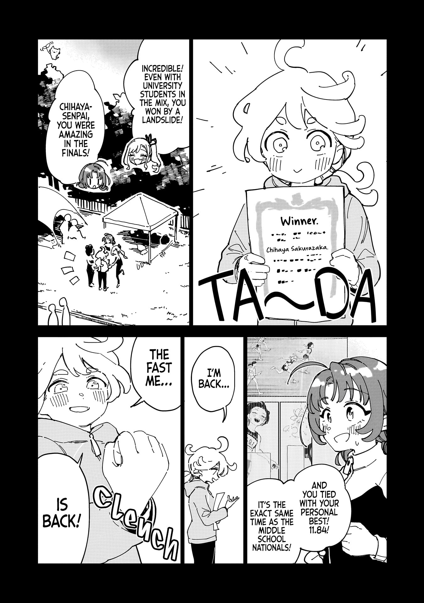 Chihaya Restart! Chapter 12 page 4 - 