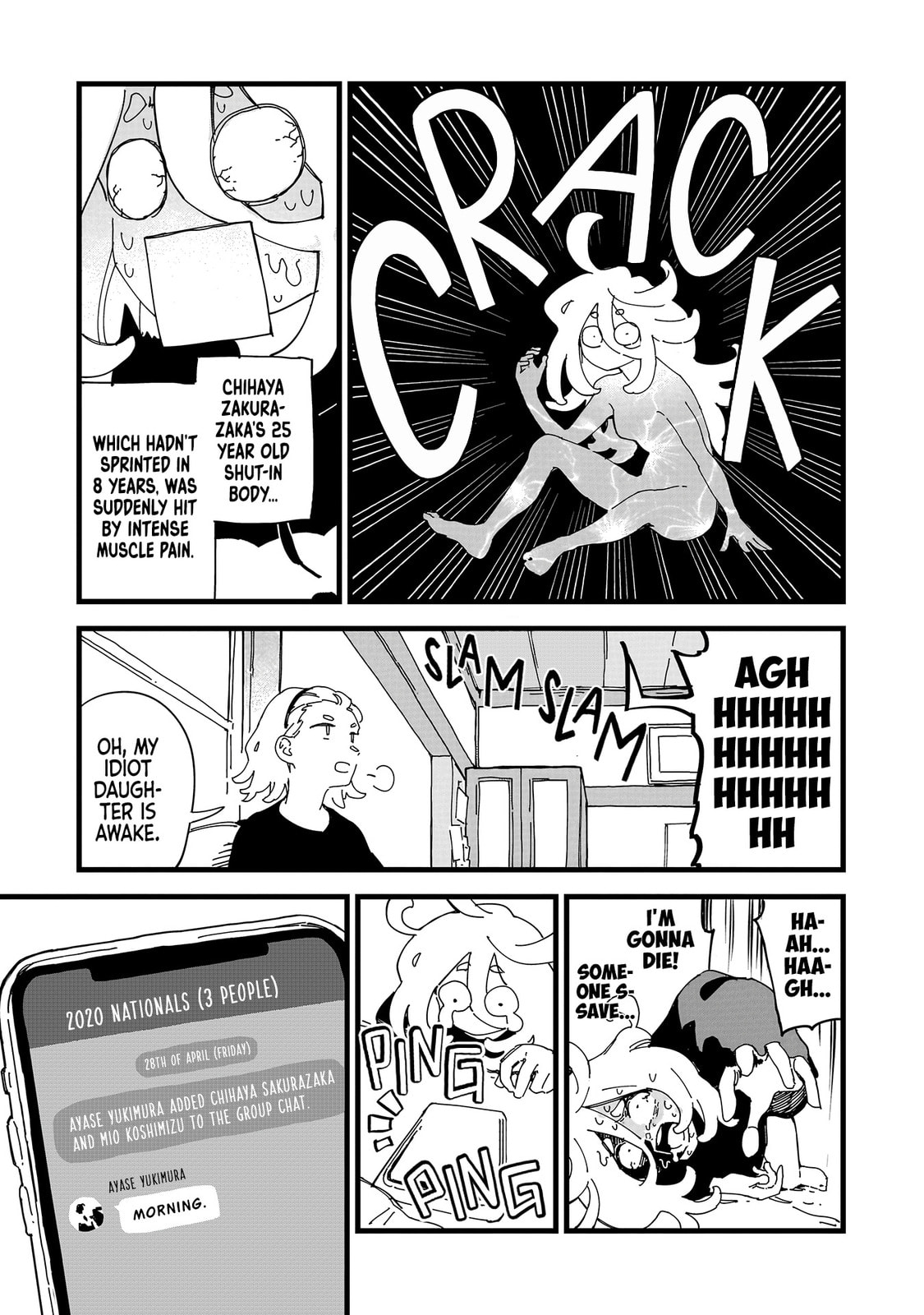 Chihaya Restart! Chapter 4 page 3 - 
