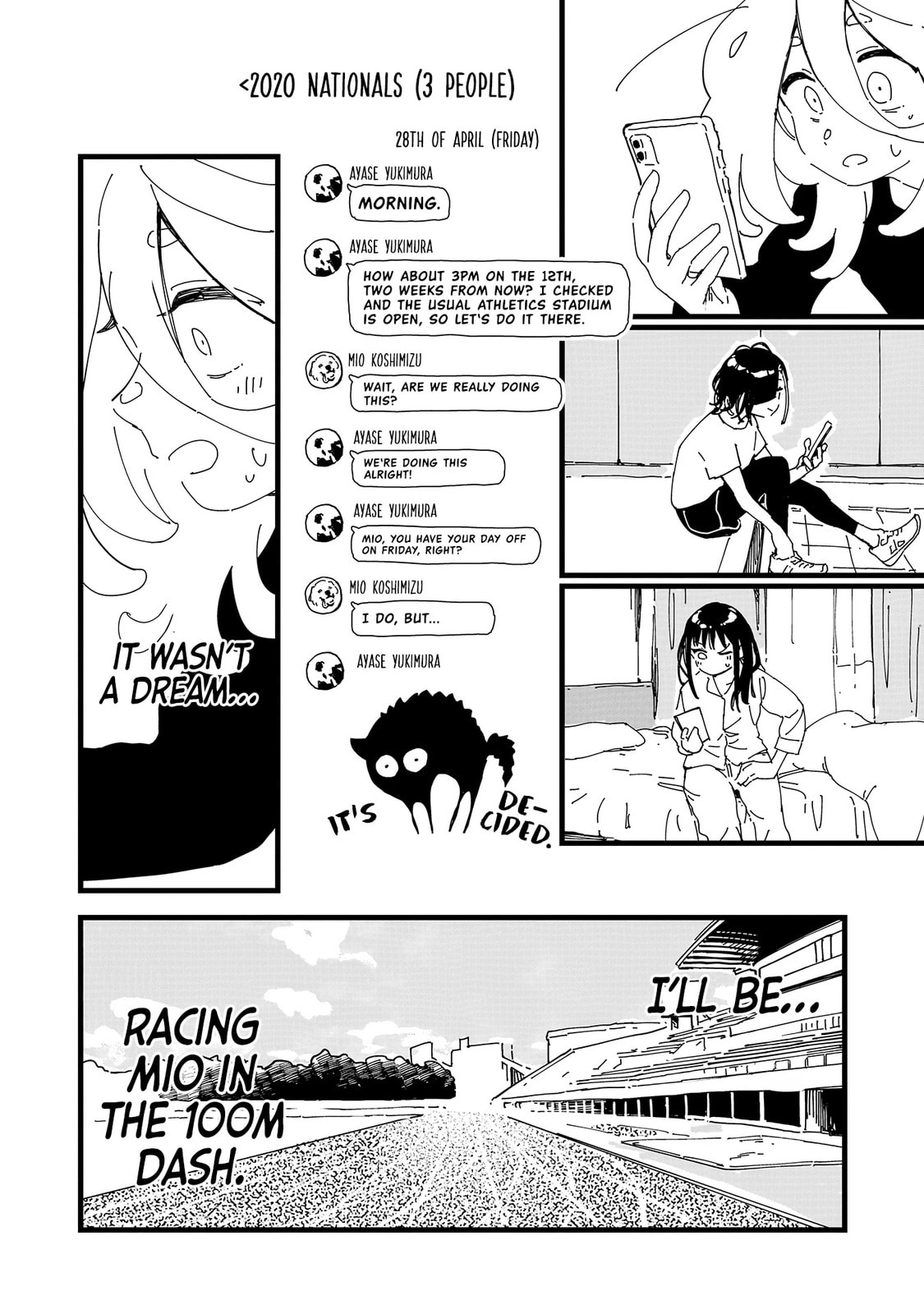 Chihaya Restart! Chapter 4 page 4 - 