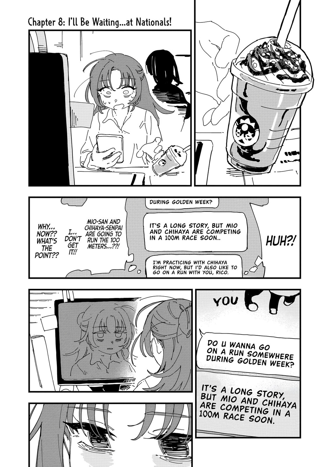 Chihaya Restart! Chapter 8 page 1 - 