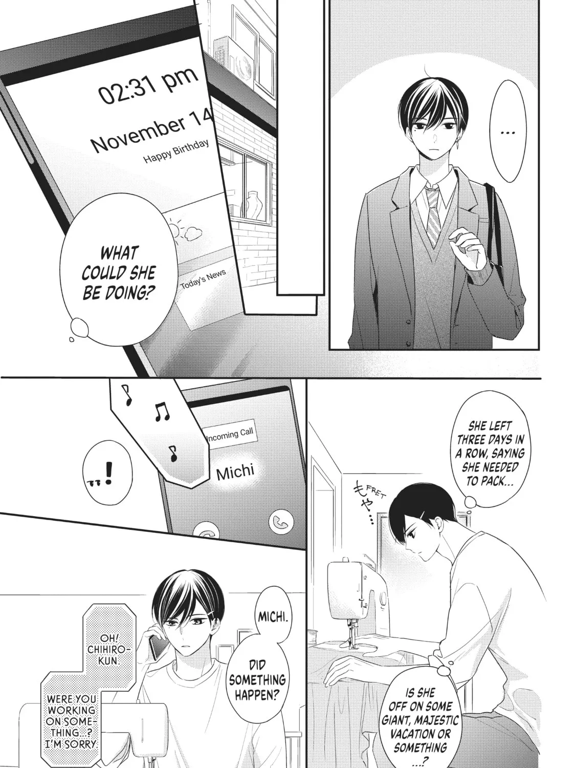 Chihiro-kun Only Has Eyes For Me Chapter 13 page 33 - 