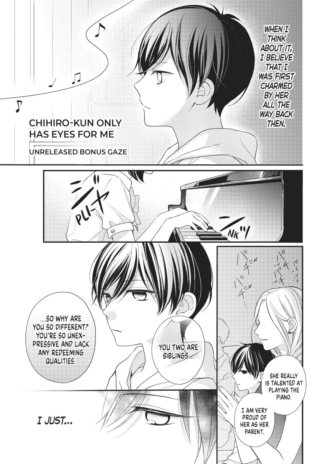 Chihiro-kun Only Has Eyes For Me Chapter 4.1 page 1 - 