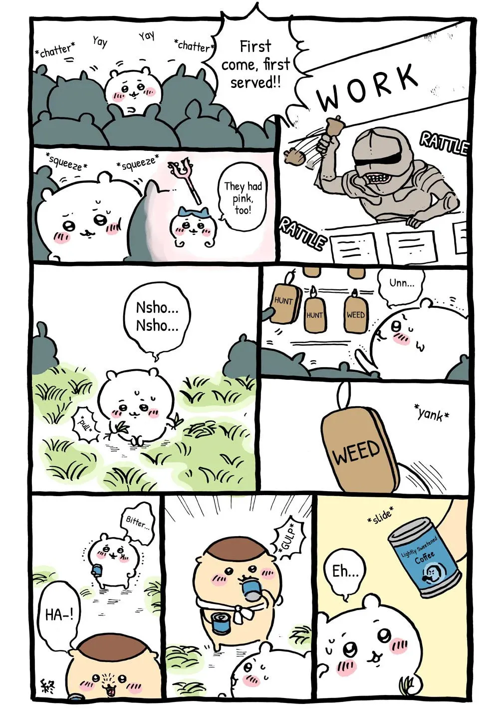 Chiikawa: Nanka Chiisakute Kawaii Yatsu (Webcomic Pages) Chapter 36 page 1 - 