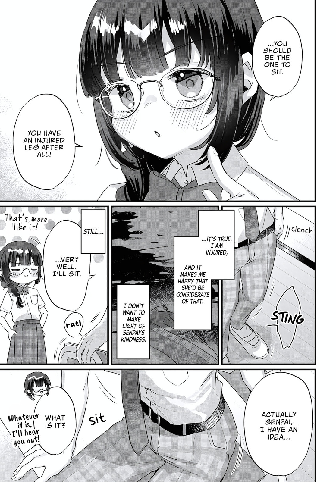 Chiisakute Kawaii Bungeibu no Chiteki na Senpai o, Hiza no Ue ni Nosetara Mainichi Suwattekuru you ni natta Chapter 1 page 11 - 