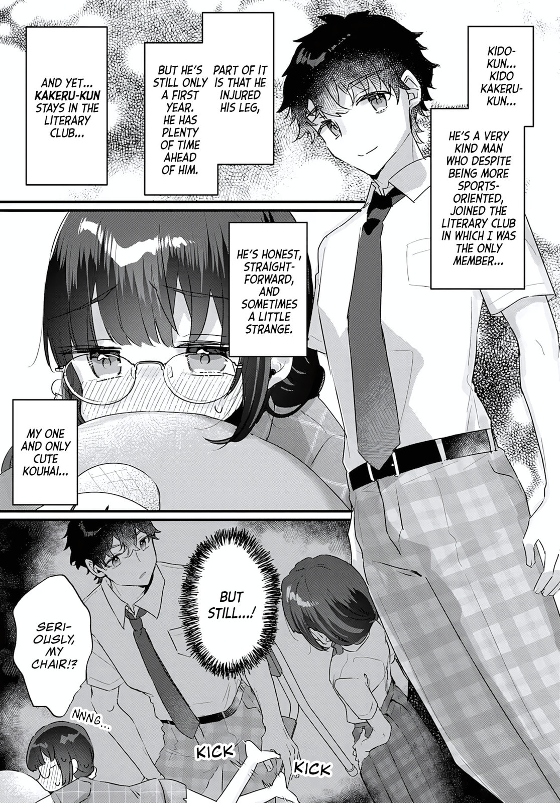 Chiisakute Kawaii Bungeibu no Chiteki na Senpai o, Hiza no Ue ni Nosetara Mainichi Suwattekuru you ni natta Chapter 1 page 21 - 