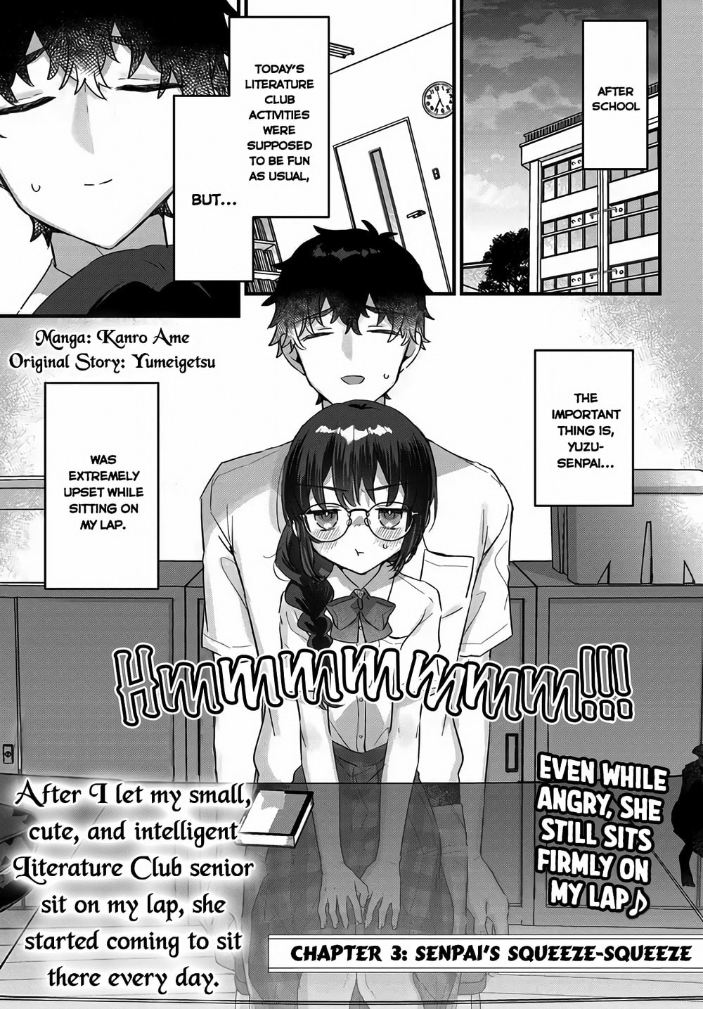 Chiisakute Kawaii Bungeibu no Chiteki na Senpai o, Hiza no Ue ni Nosetara Mainichi Suwattekuru you ni natta Chapter 3.1 page 2 - 