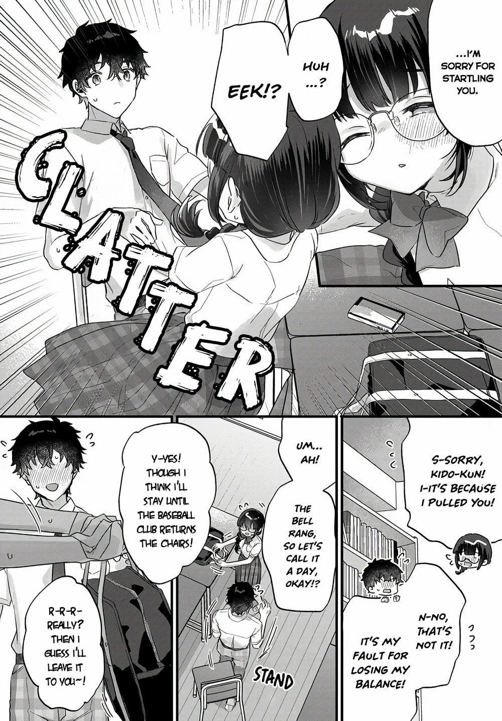 Chiisakute Kawaii Bungeibu no Chiteki na Senpai o, Hiza no Ue ni Nosetara Mainichi Suwattekuru you ni natta Chapter 3.2 page 7 - 