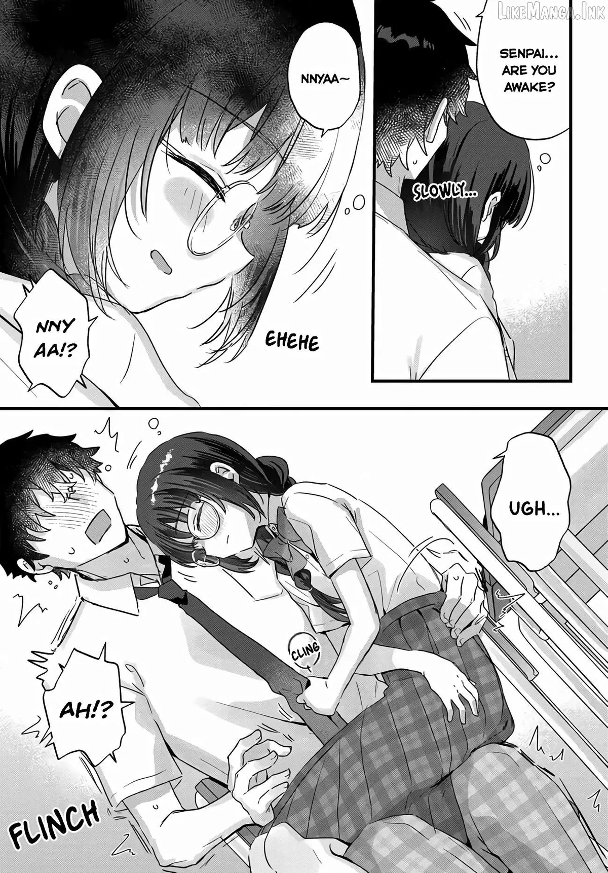 Chiisakute Kawaii Bungeibu no Chiteki na Senpai o, Hiza no Ue ni Nosetara Mainichi Suwattekuru you ni natta Chapter 4.1 page 12 - 