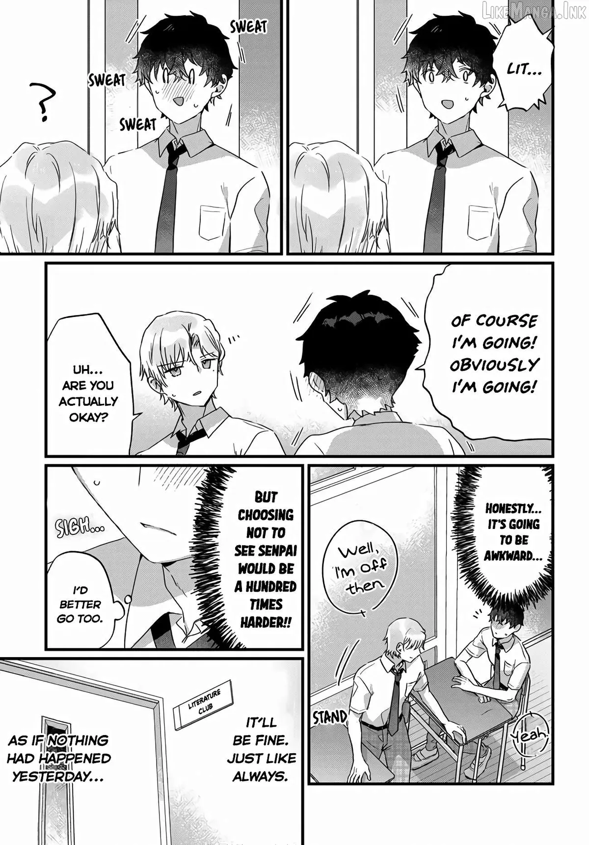 Chiisakute Kawaii Bungeibu no Chiteki na Senpai o, Hiza no Ue ni Nosetara Mainichi Suwattekuru you ni natta Chapter 4.1 page 4 - 