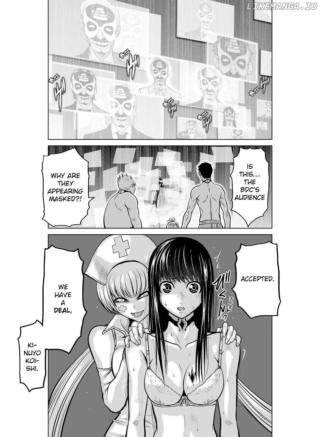 Chijou 100-kai Chapter 15 page 58 - 