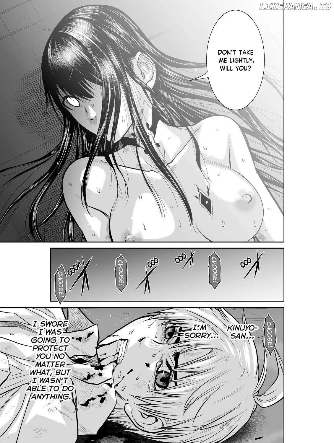 Chijou 100-kai Chapter 16.2 page 61 - 