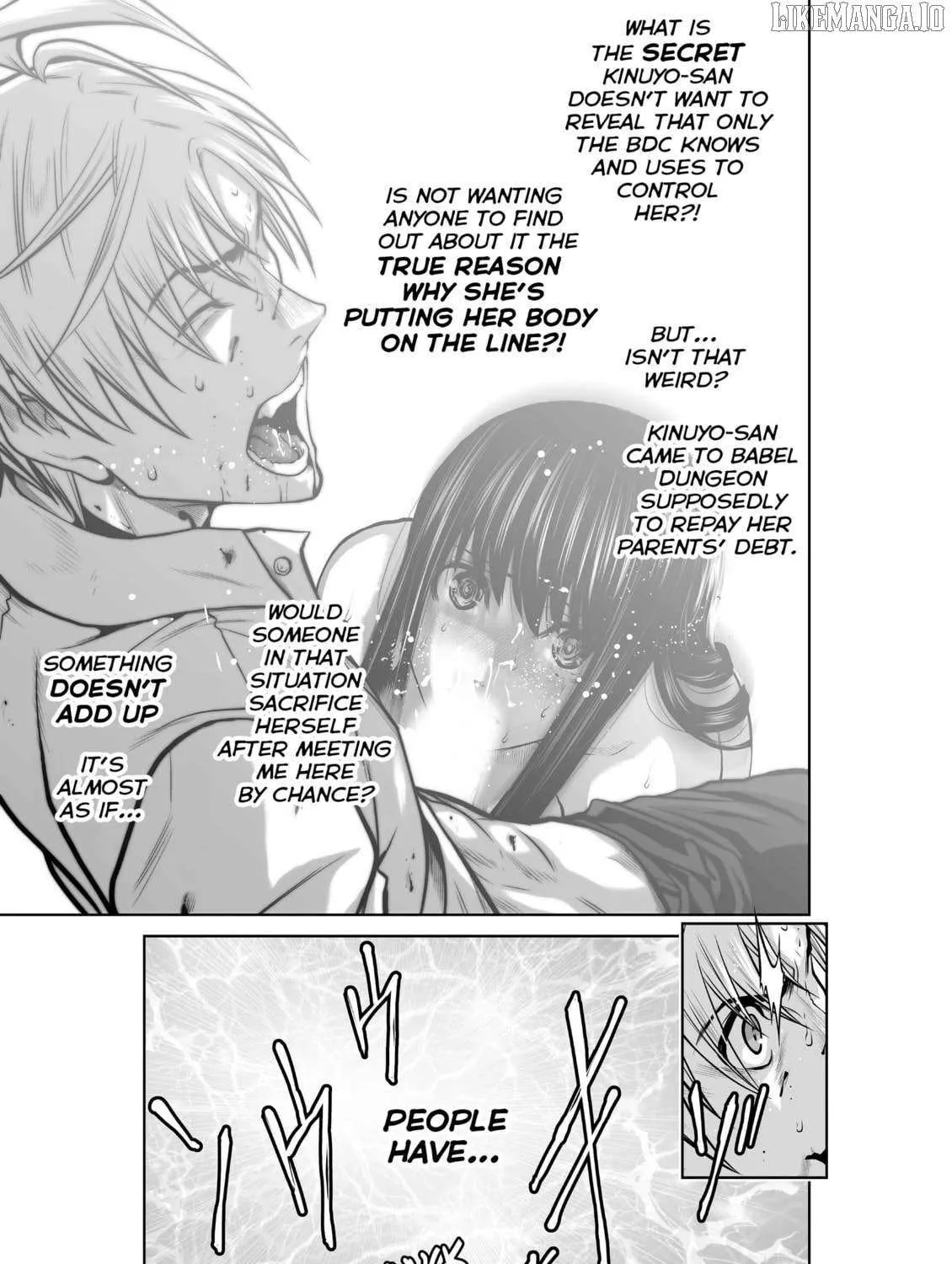 Chijou 100-kai Chapter 18.1 page 56 - 