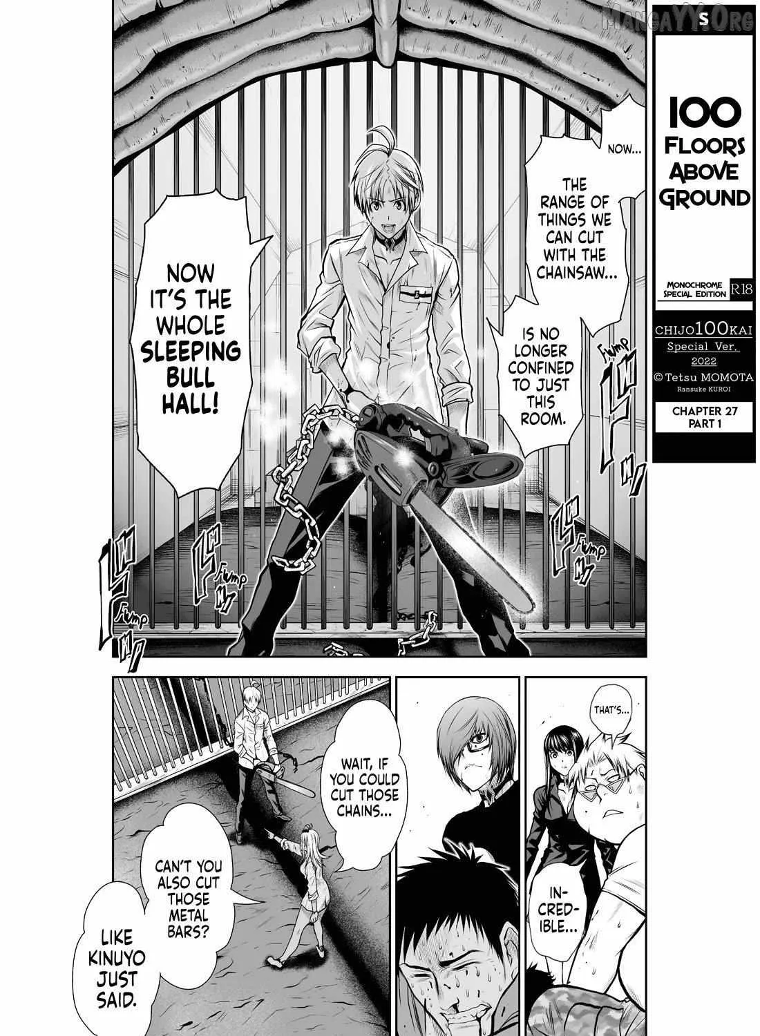 Chijou 100-kai Chapter 27.1 page 2 - 