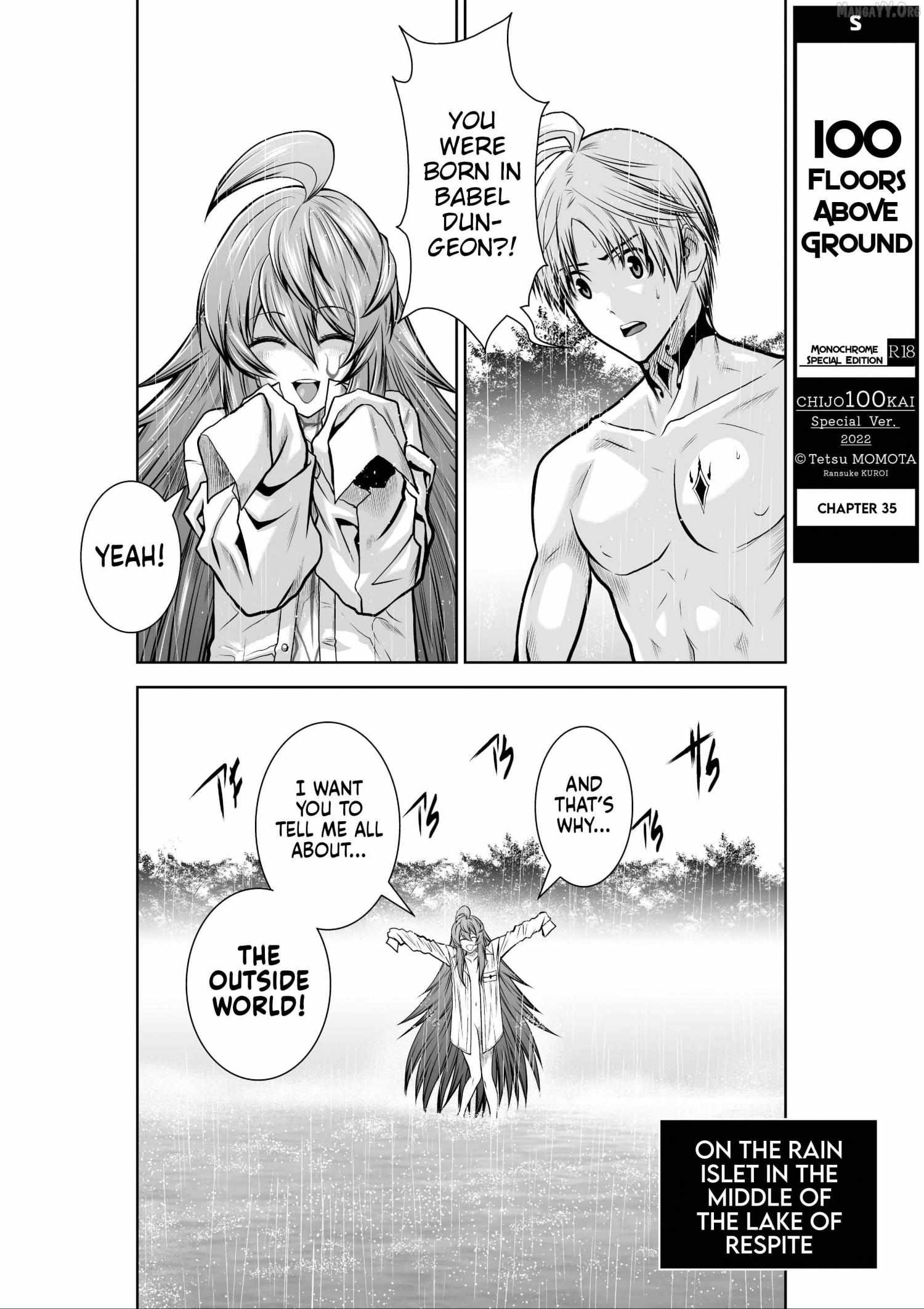 Chijou 100-kai Chapter 35 page 1 - 
