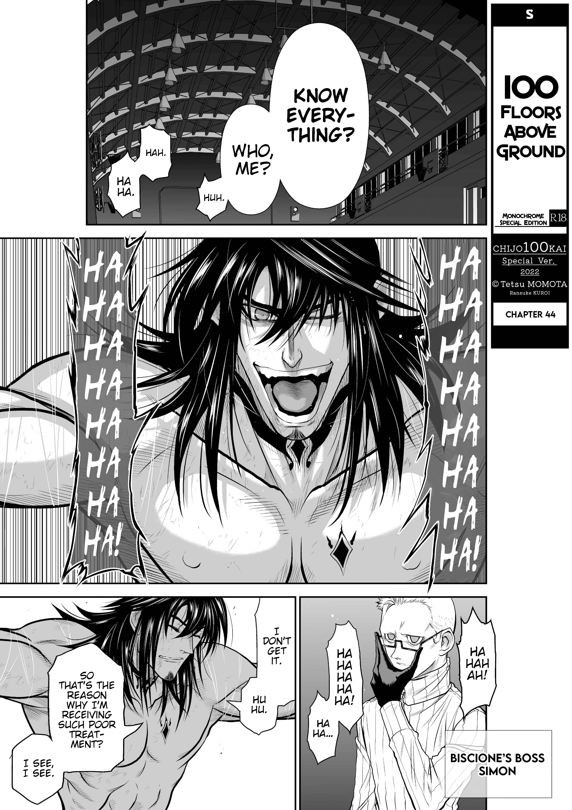 Chijou 100-kai Chapter 44 page 1 - 