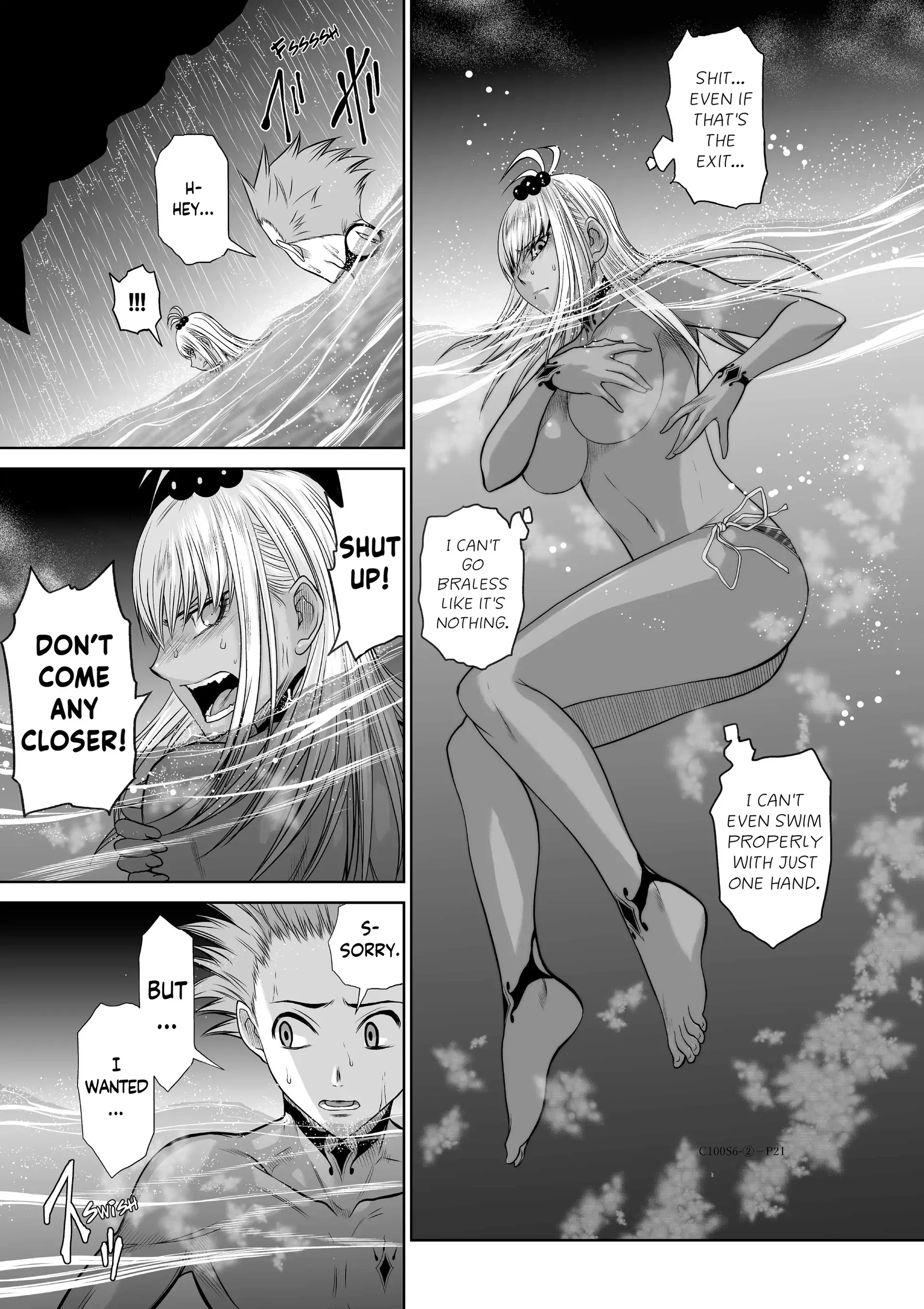 Chijou 100-kai Chapter 6 page 40 - 