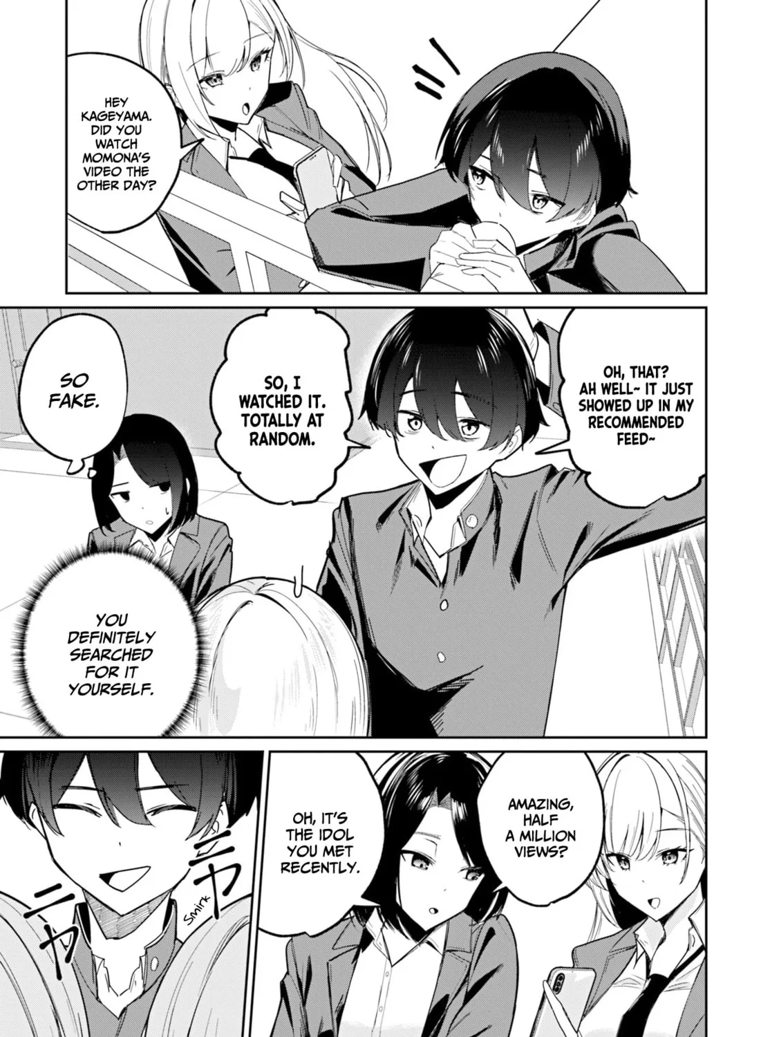 Chika Idol wo Kage de Sasaeru Ore Chapter 10 page 14 - 
