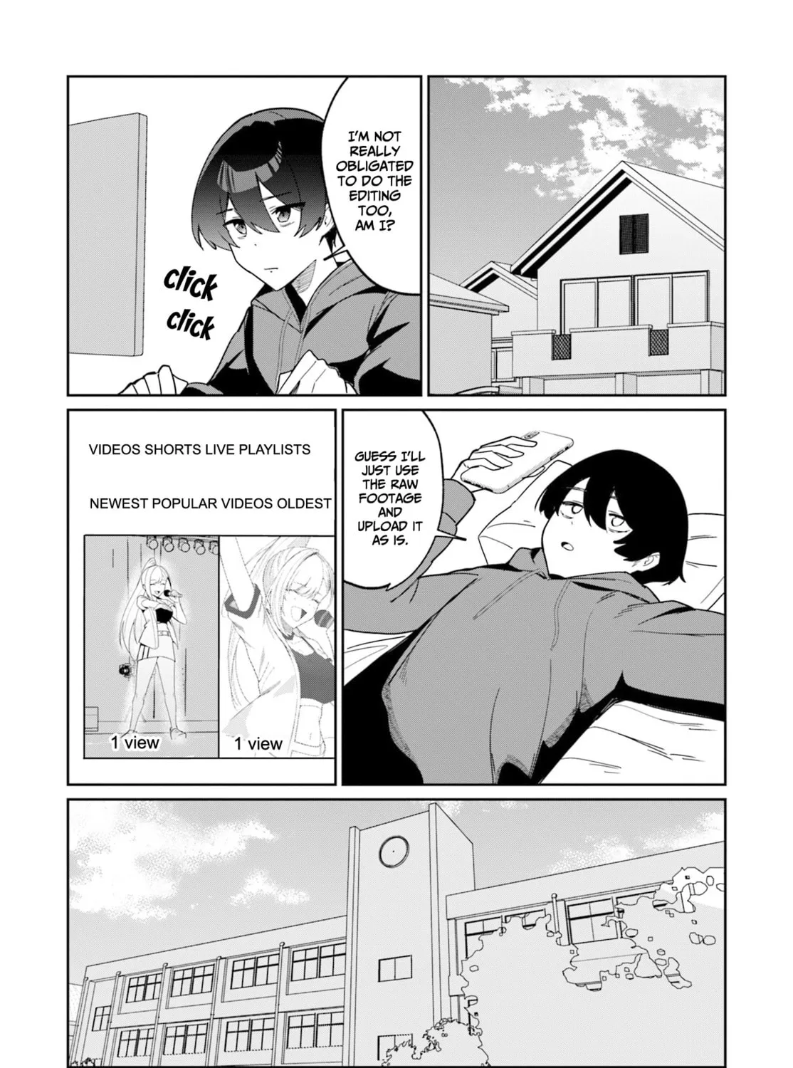 Chika Idol wo Kage de Sasaeru Ore Chapter 11 page 32 - 