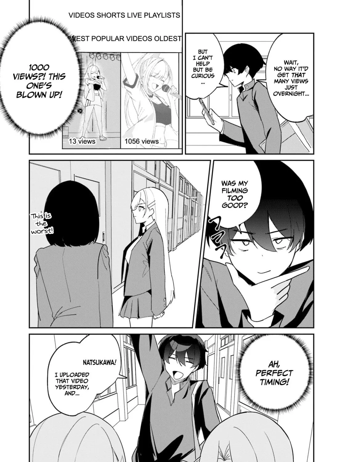 Chika Idol wo Kage de Sasaeru Ore Chapter 11 page 34 - 