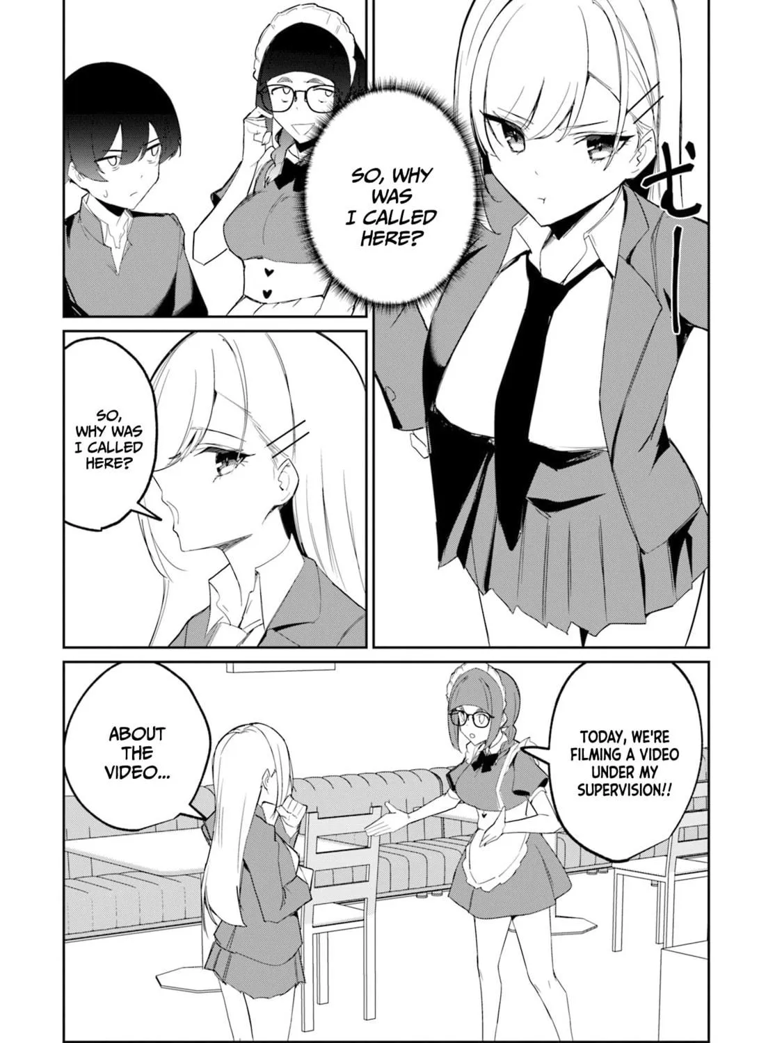 Chika Idol wo Kage de Sasaeru Ore Chapter 12 page 8 - 