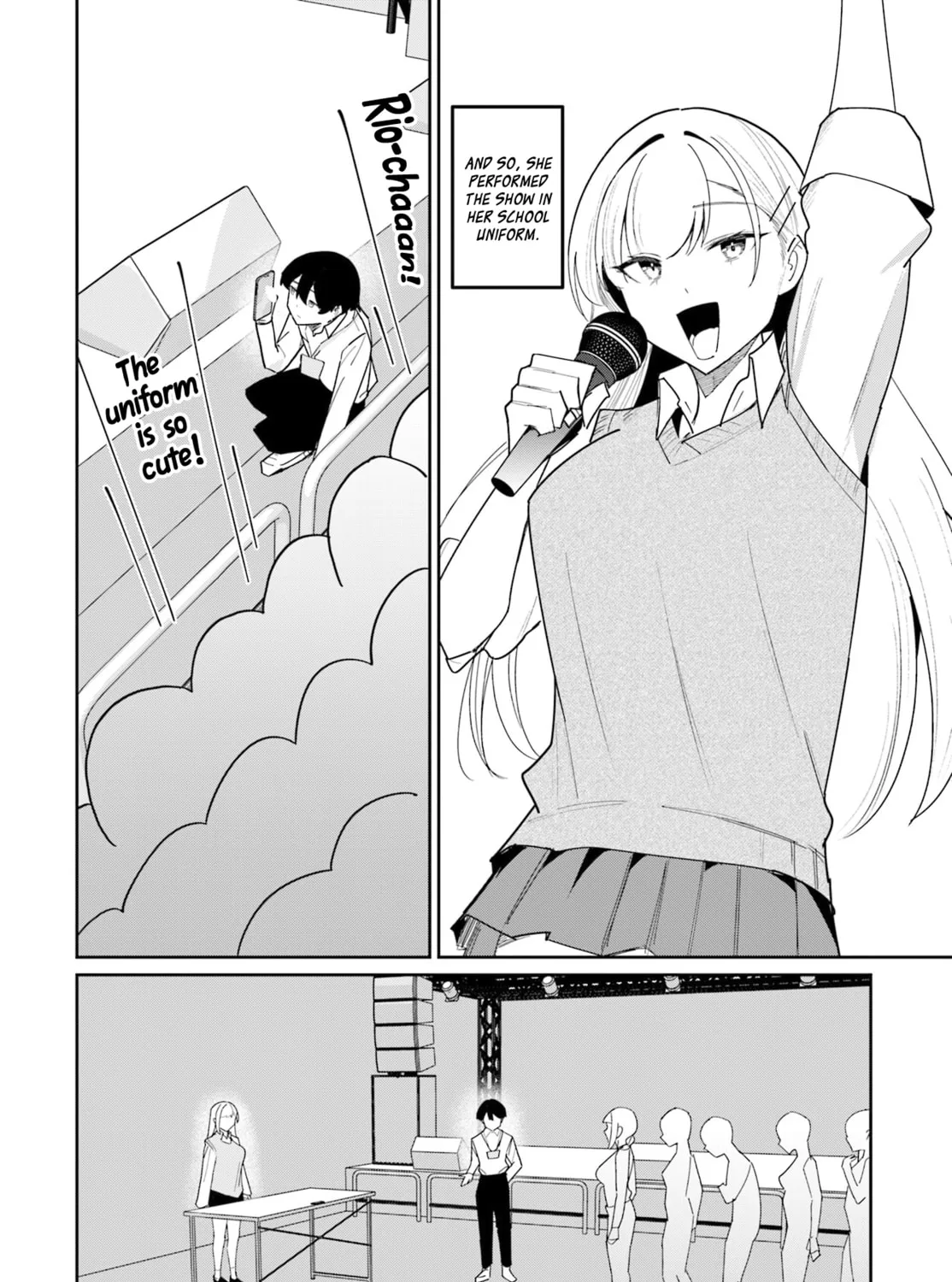 Chika Idol wo Kage de Sasaeru Ore Chapter 13 page 20 - 