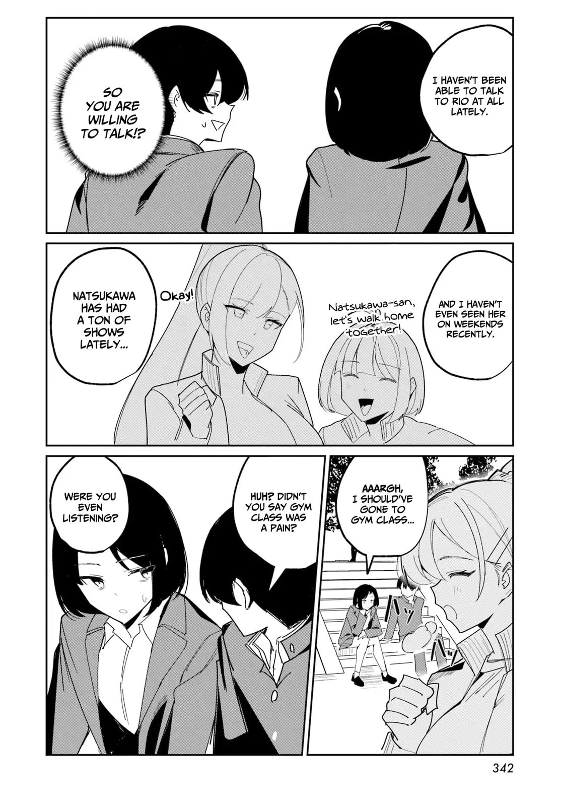 Chika Idol wo Kage de Sasaeru Ore Chapter 14 page 13 - 