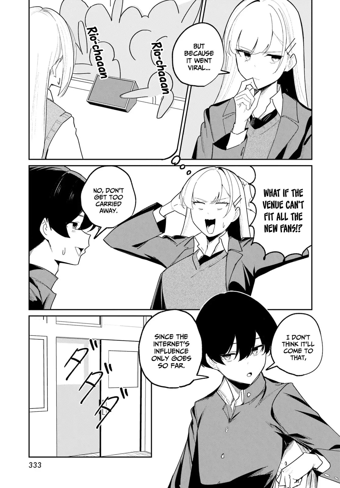 Chika Idol wo Kage de Sasaeru Ore Chapter 14 page 4 - 