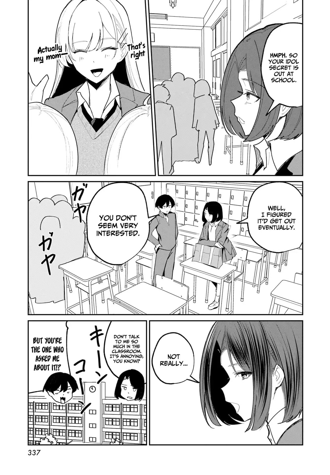 Chika Idol wo Kage de Sasaeru Ore Chapter 14 page 8 - 