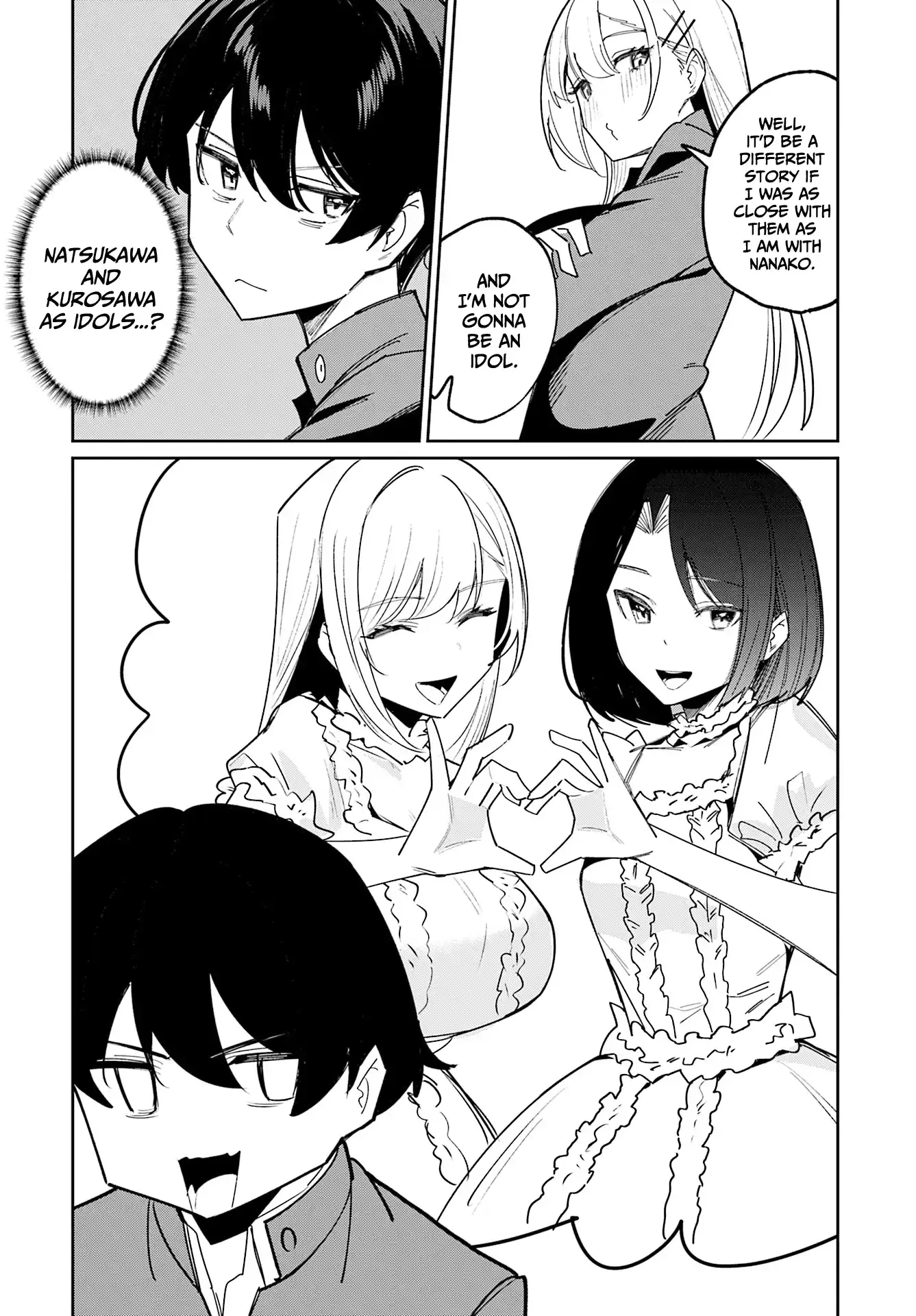 Chika Idol wo Kage de Sasaeru Ore Chapter 16 page 11 - 