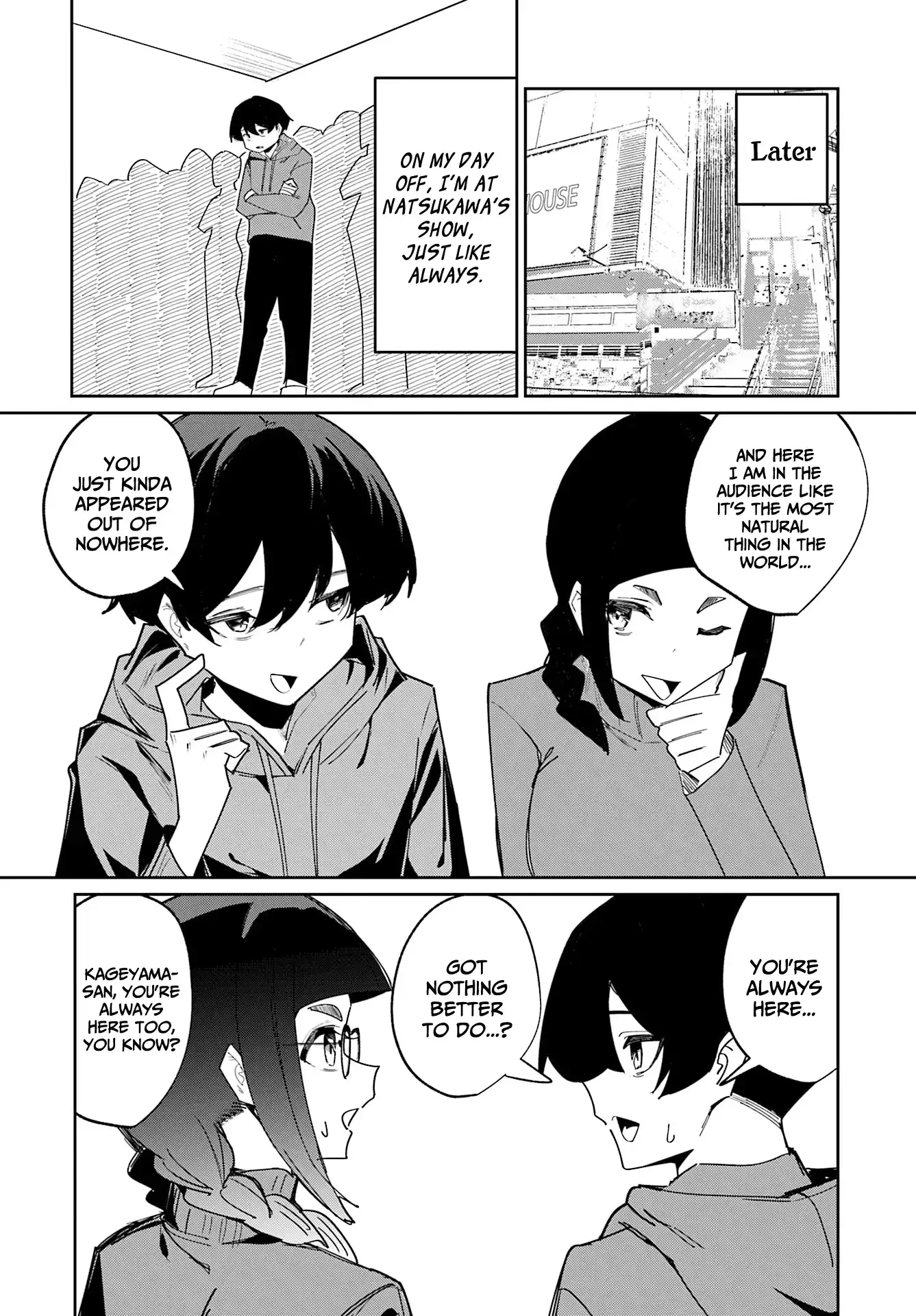 Chika Idol wo Kage de Sasaeru Ore Chapter 16 page 13 - 