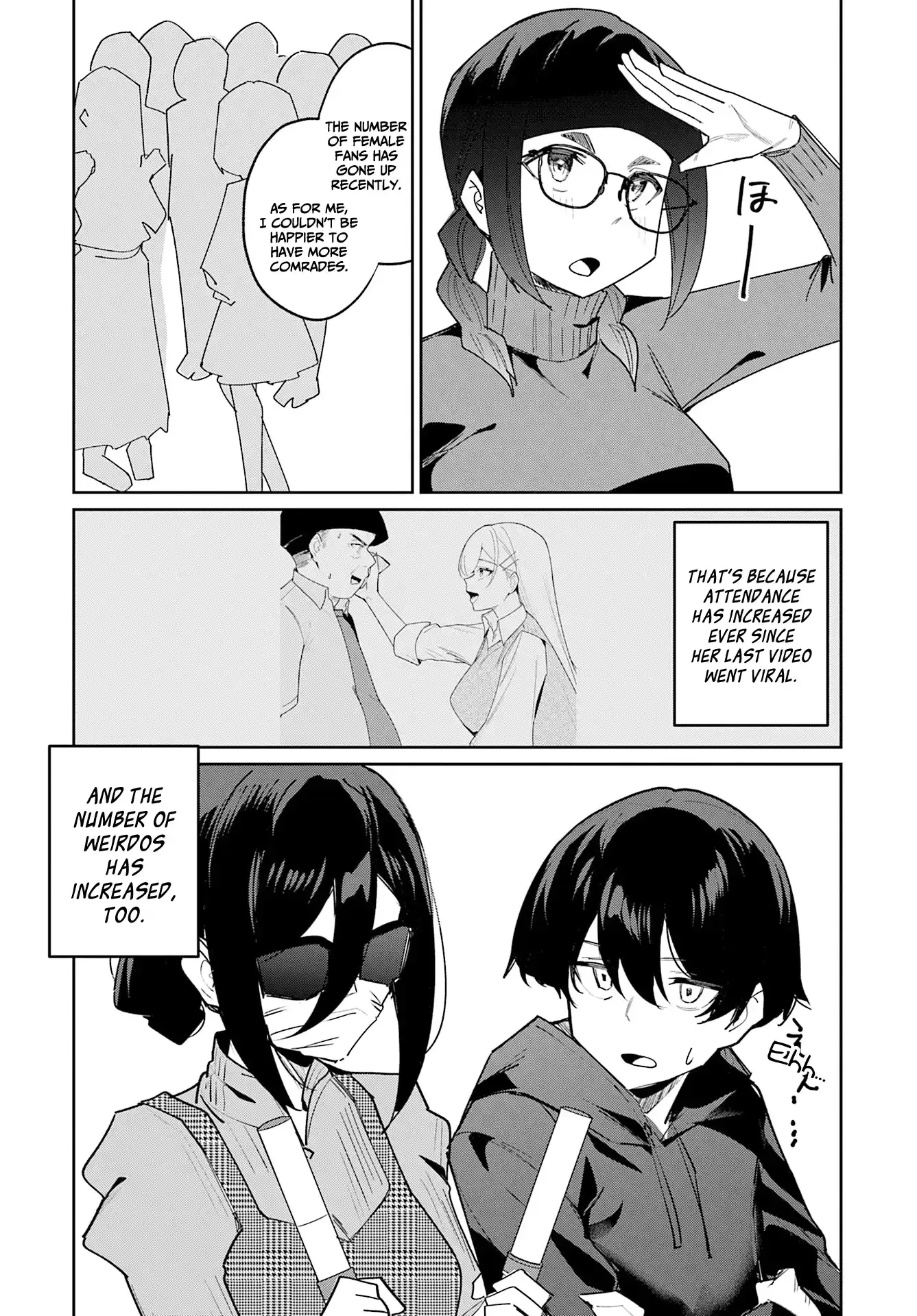 Chika Idol wo Kage de Sasaeru Ore Chapter 16 page 14 - 