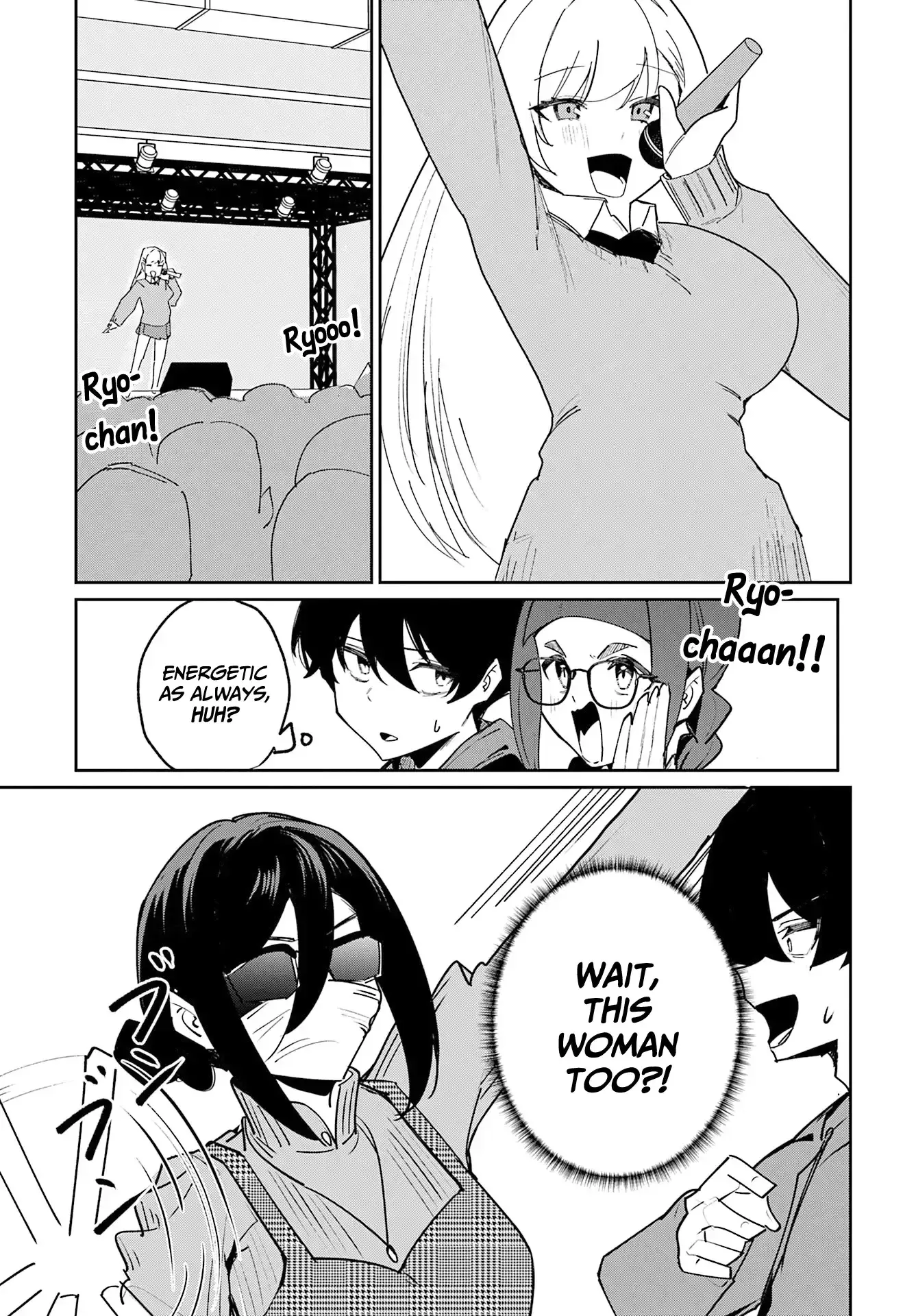Chika Idol wo Kage de Sasaeru Ore Chapter 16 page 15 - 