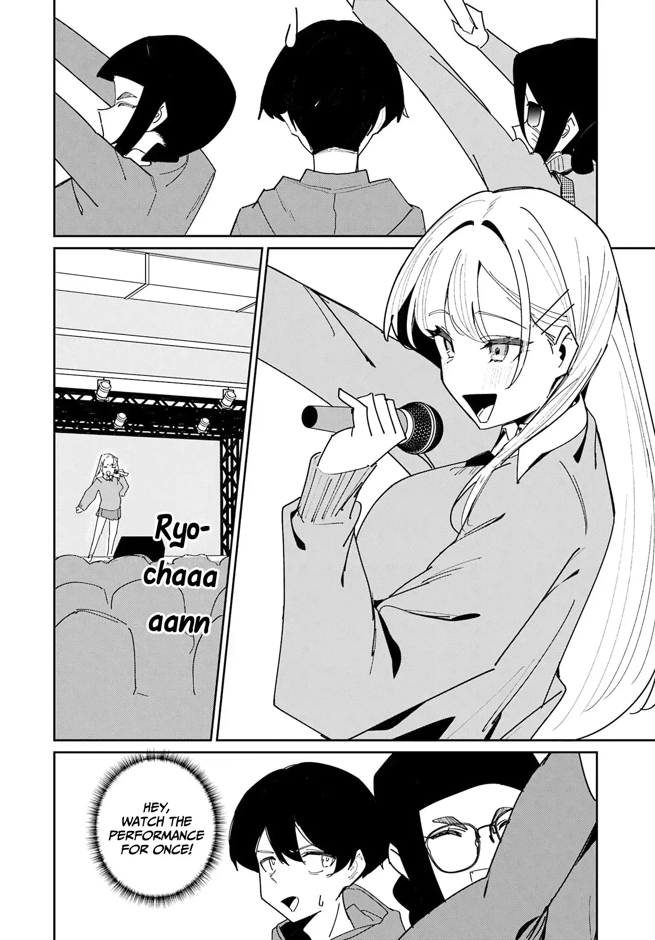 Chika Idol wo Kage de Sasaeru Ore Chapter 16 page 17 - 