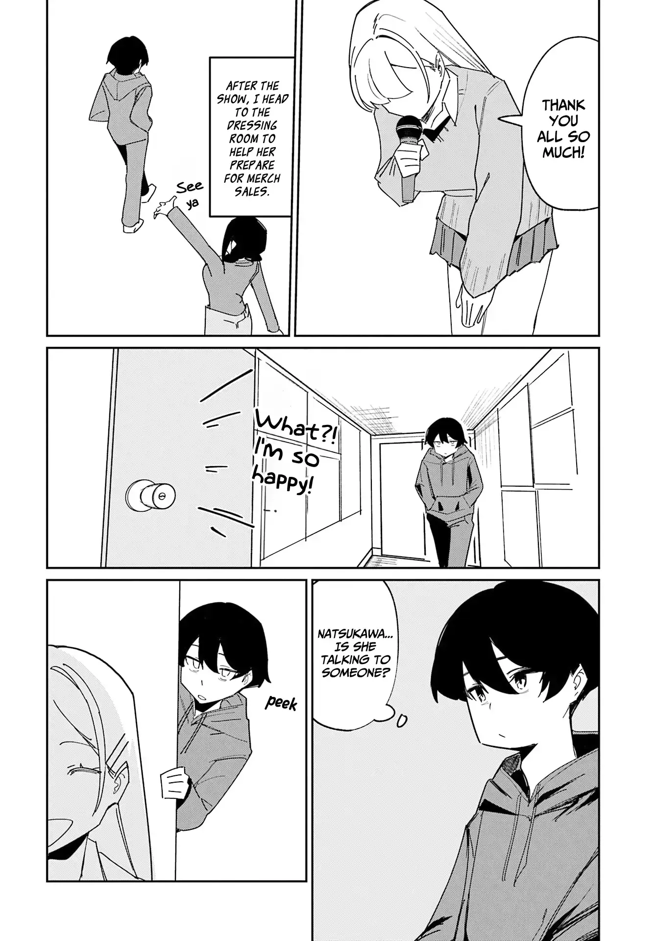 Chika Idol wo Kage de Sasaeru Ore Chapter 16 page 19 - 