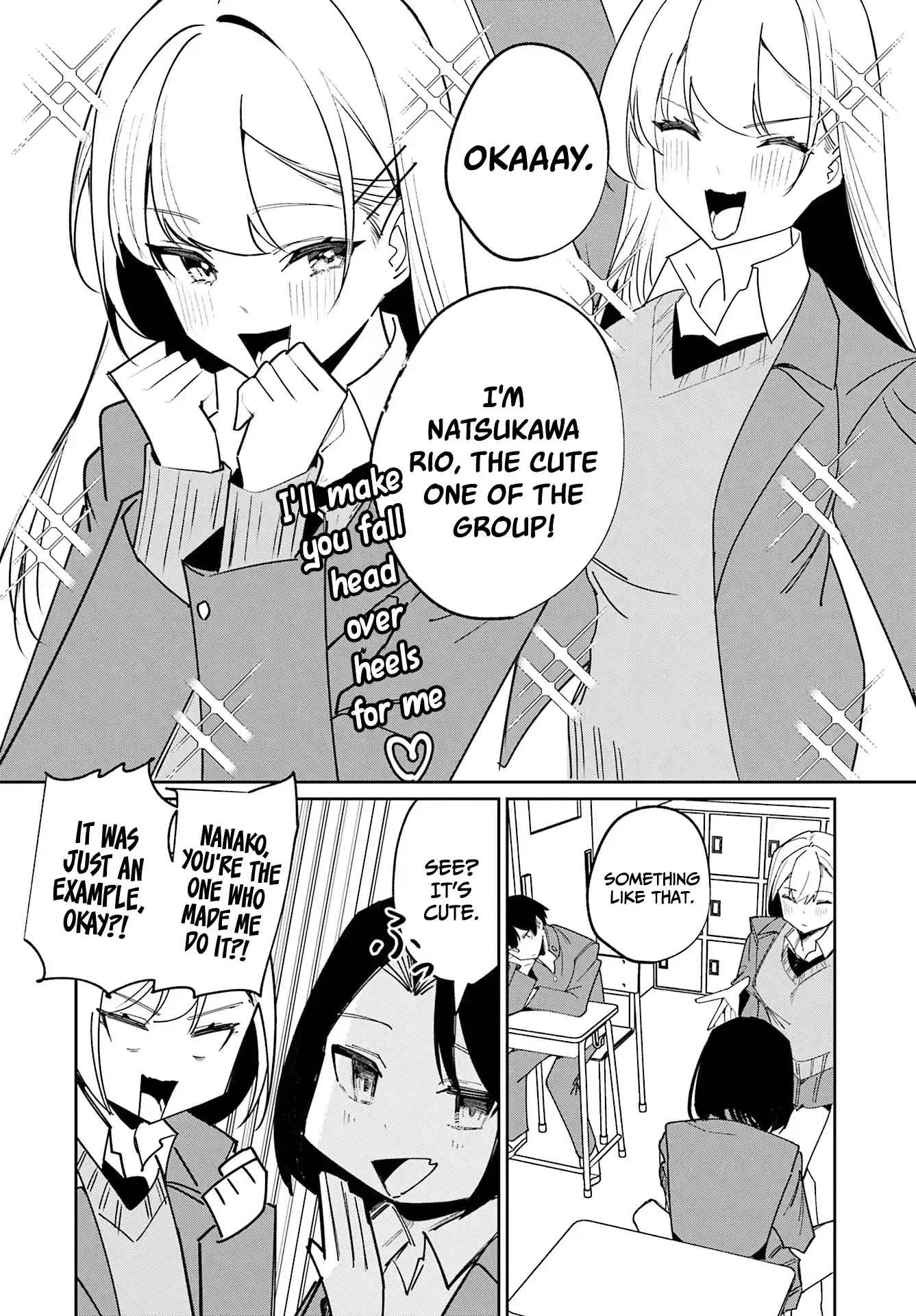Chika Idol wo Kage de Sasaeru Ore Chapter 16 page 9 - 