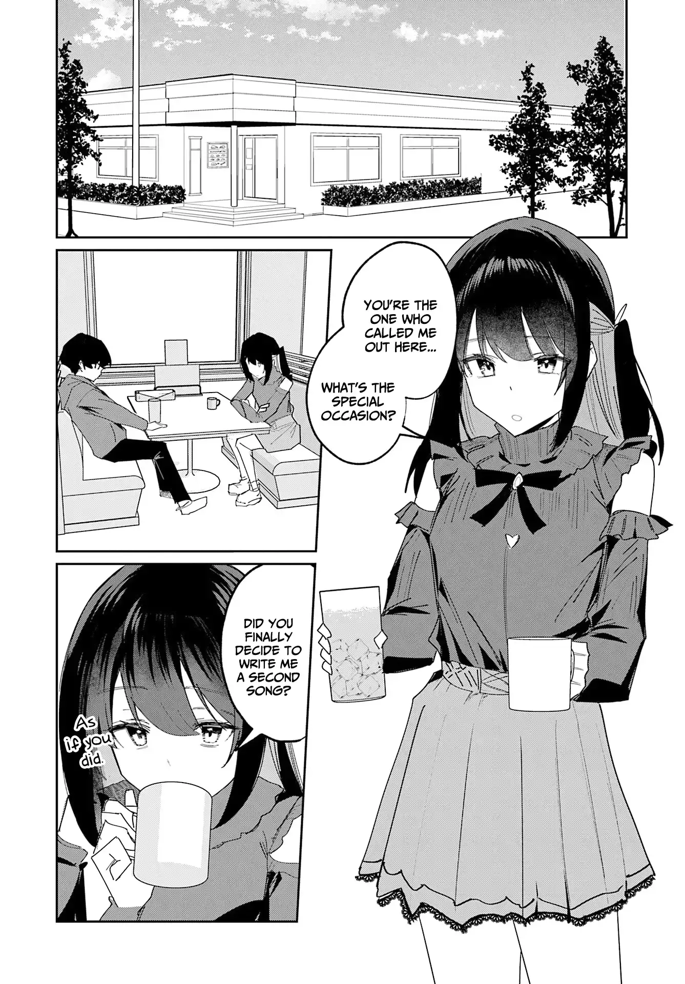 Chika Idol wo Kage de Sasaeru Ore Chapter 17 page 13 - 