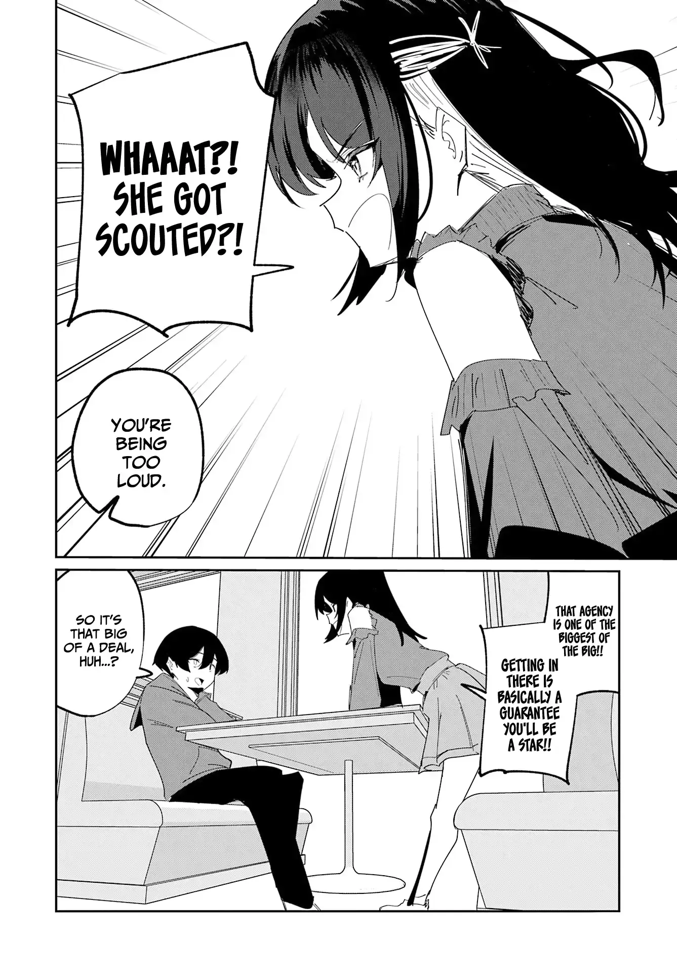 Chika Idol wo Kage de Sasaeru Ore Chapter 17 page 15 - 