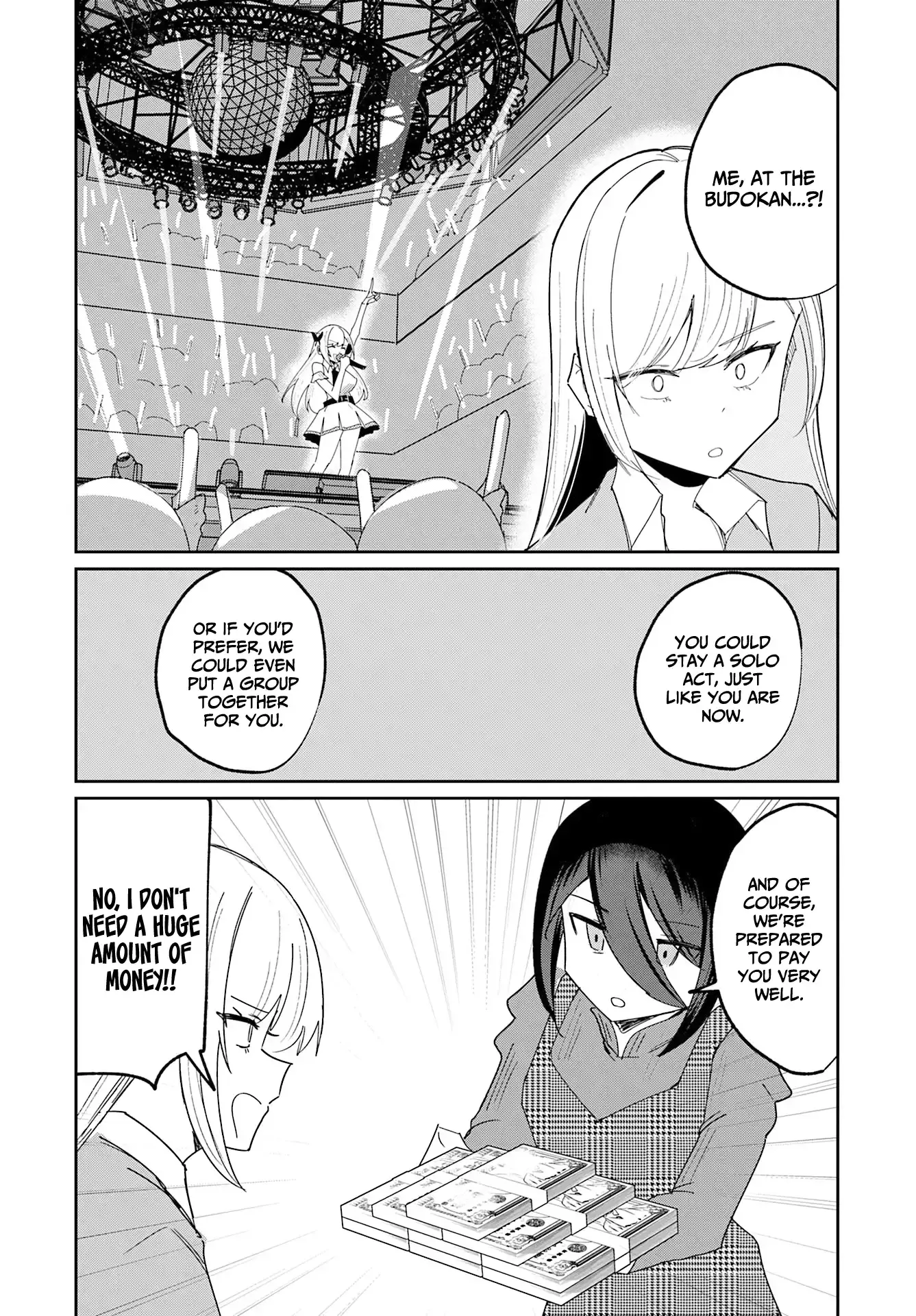 Chika Idol wo Kage de Sasaeru Ore Chapter 17 page 7 - 