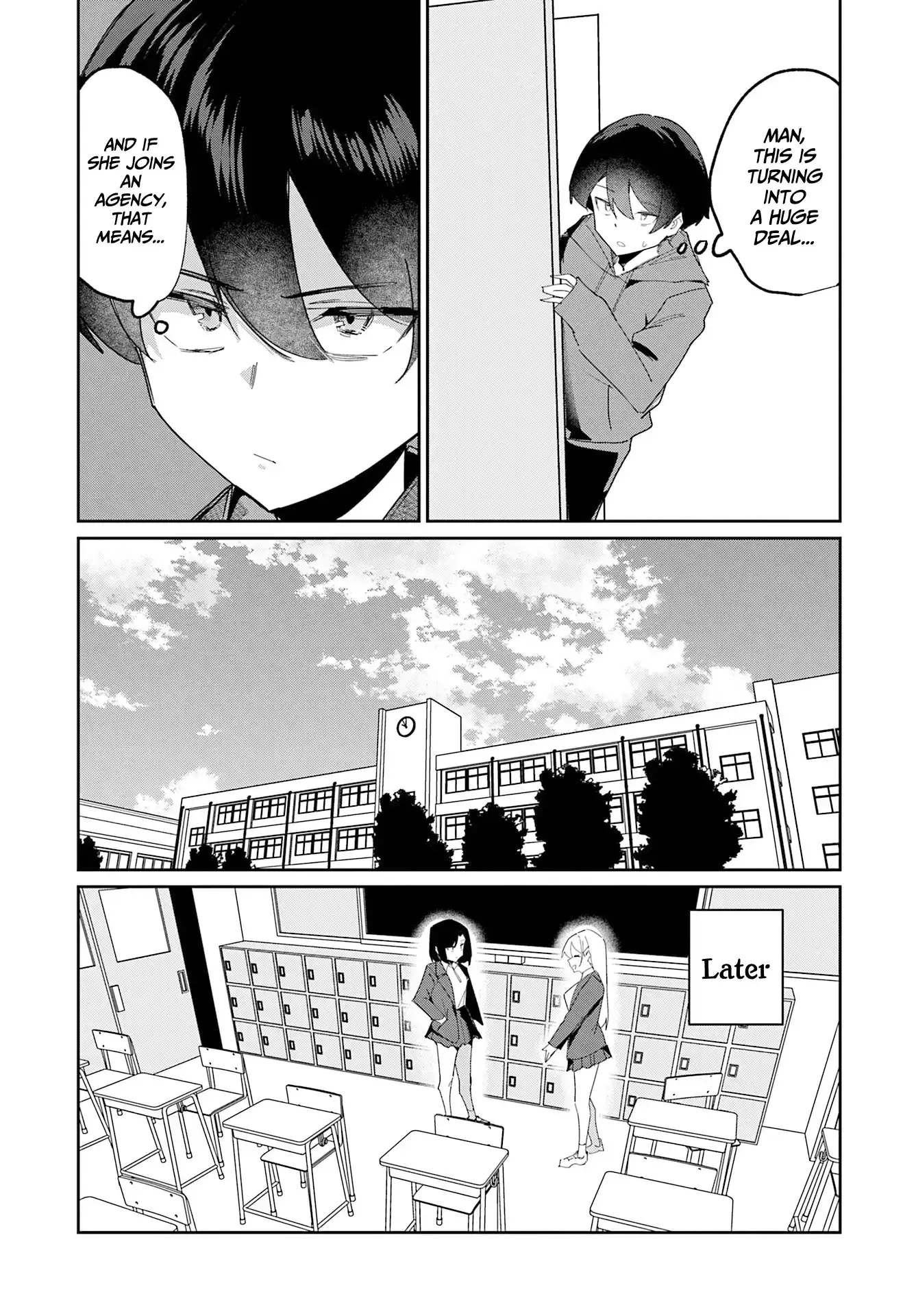 Chika Idol wo Kage de Sasaeru Ore Chapter 17 page 8 - 