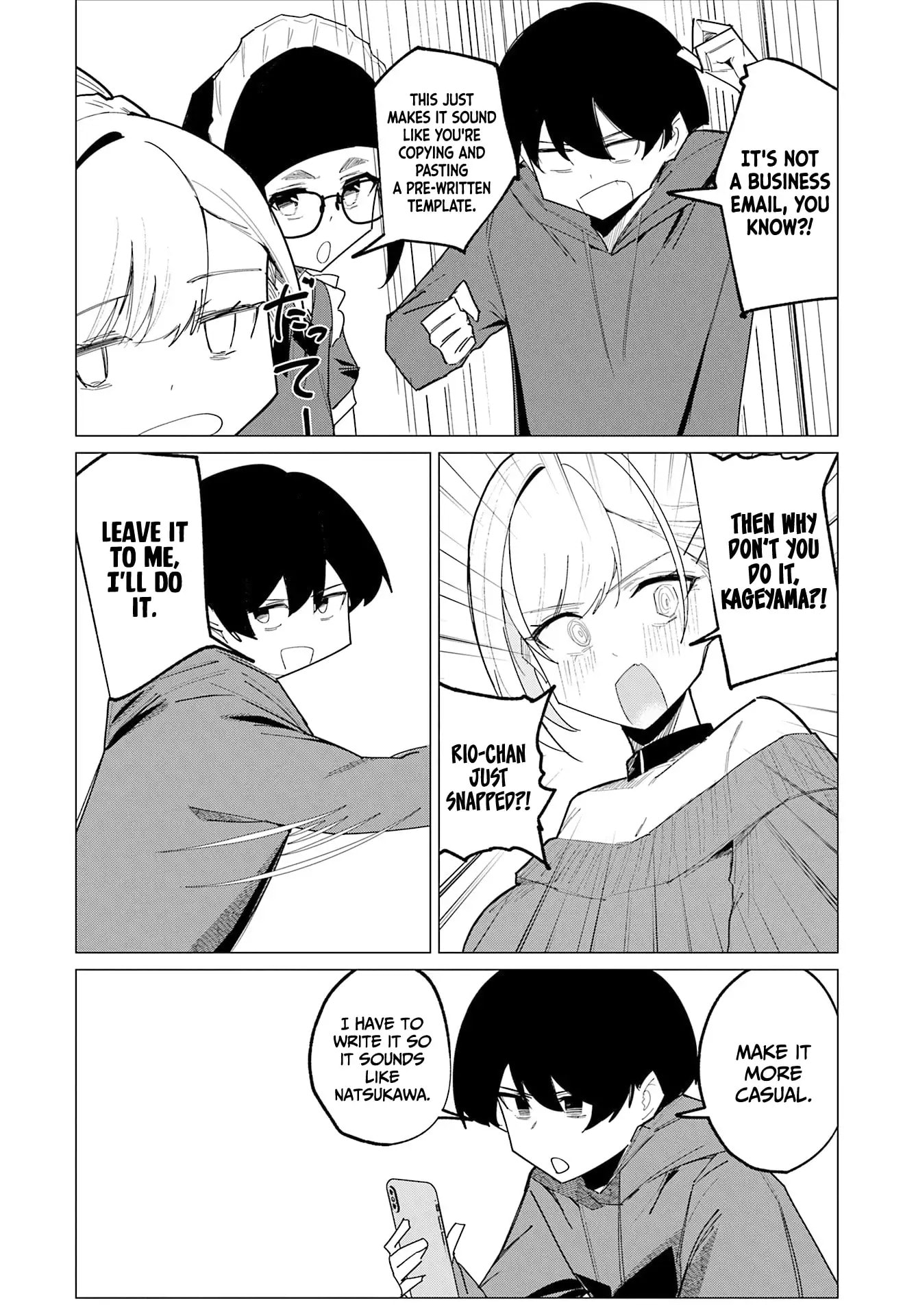 Chika Idol wo Kage de Sasaeru Ore Chapter 19 page 13 - 