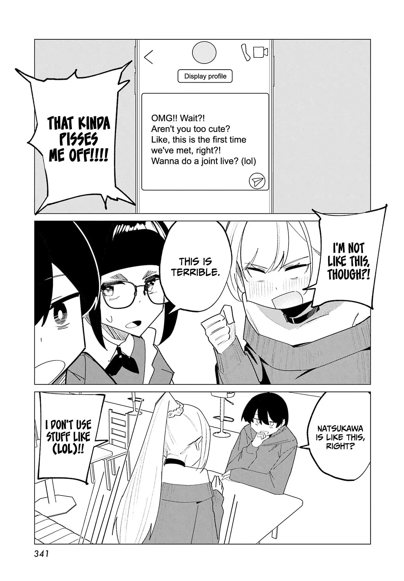 Chika Idol wo Kage de Sasaeru Ore Chapter 19 page 14 - 